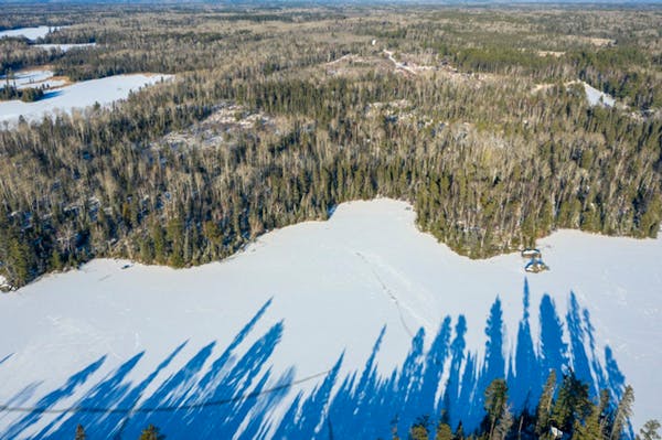 The proposed Twin Metals copper nickel mine would sit near Birch Lake on the edge of the Boundary Waters Canoe Area Wilderness.