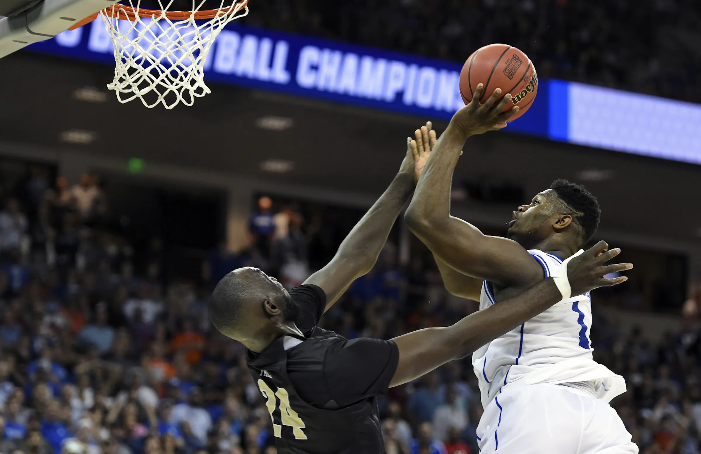 How close did Duke come to taking a fall and busting your bracket?