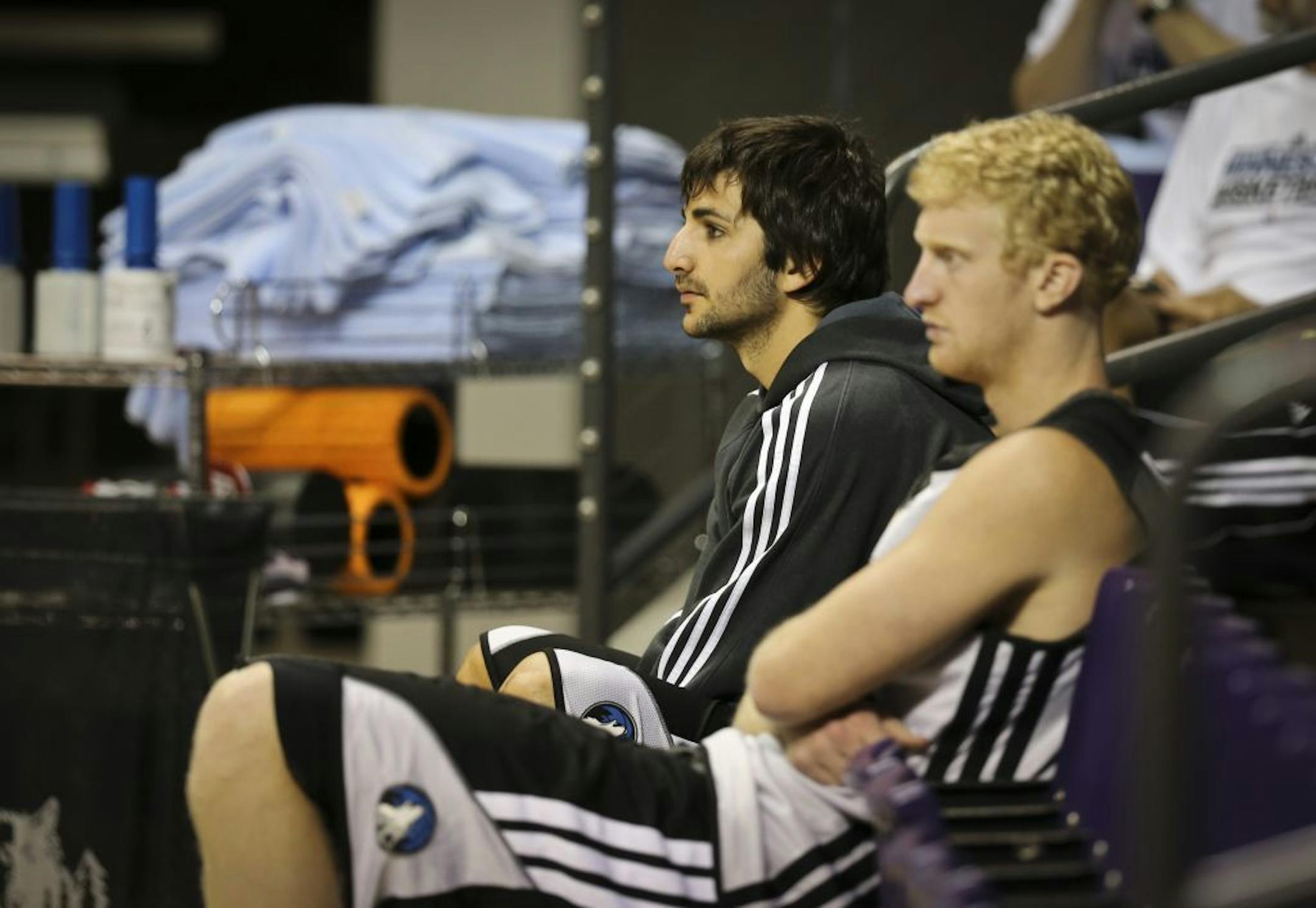 Ricky Rubio and Chase Budinger are among the injured Wolves going into Monday night's game at Dallas.