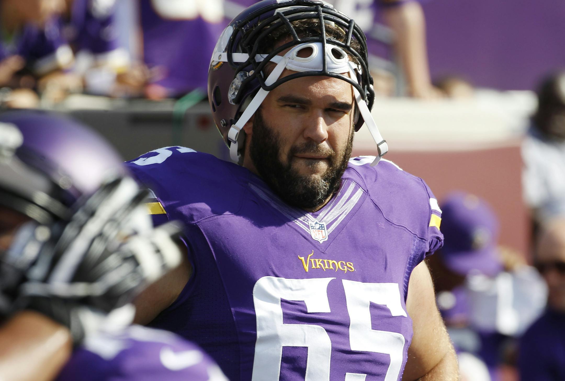 Minnesota Vikings center John Sullivan