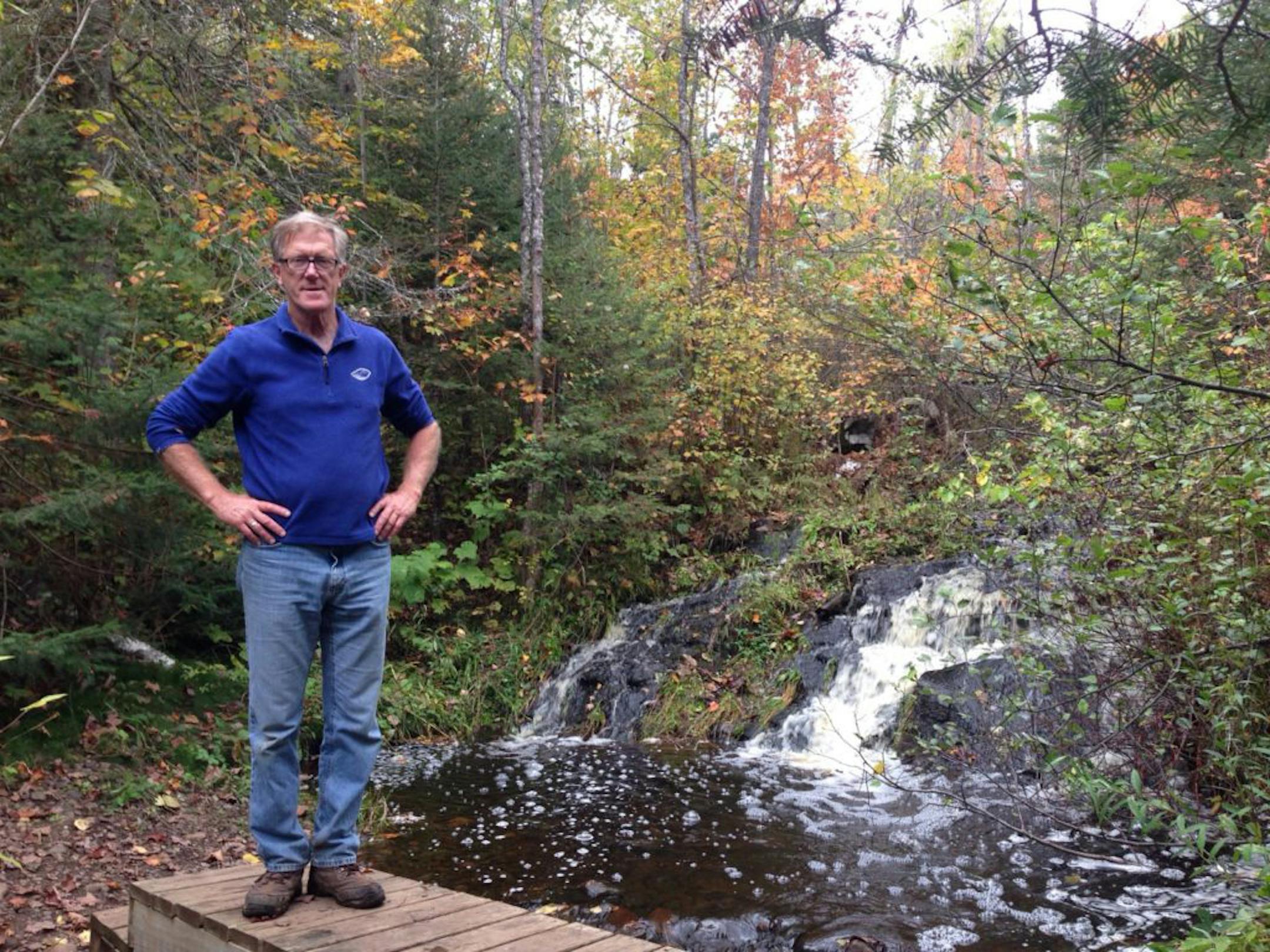 Denny Caneff, executive director of the Superior Hiking Trail Association.