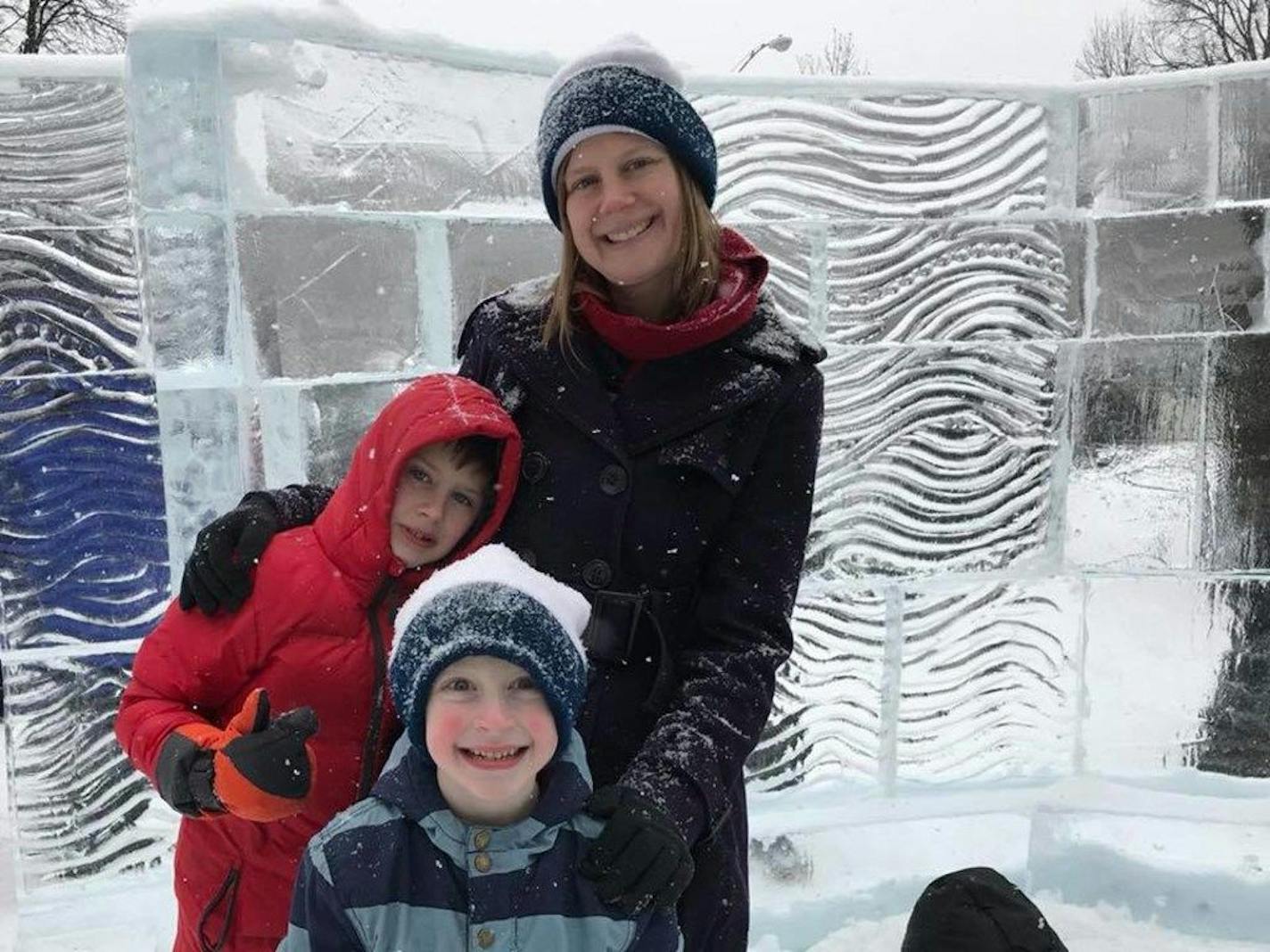 Kjersten Schladetzky and her sons William, 11, and Nelson, 8, were shot and killed at home on Sunday morning in south Minneapolis. Facebook photo.