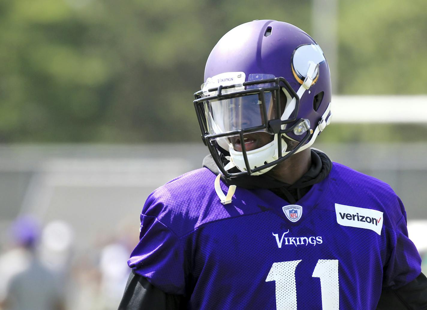 Vikings receiver Laquon Treadwell, who caught only one pass and was targeted only three times last year, said his underwhelming rookie year was a result of relying too much on his talent, rather than refining his technique.