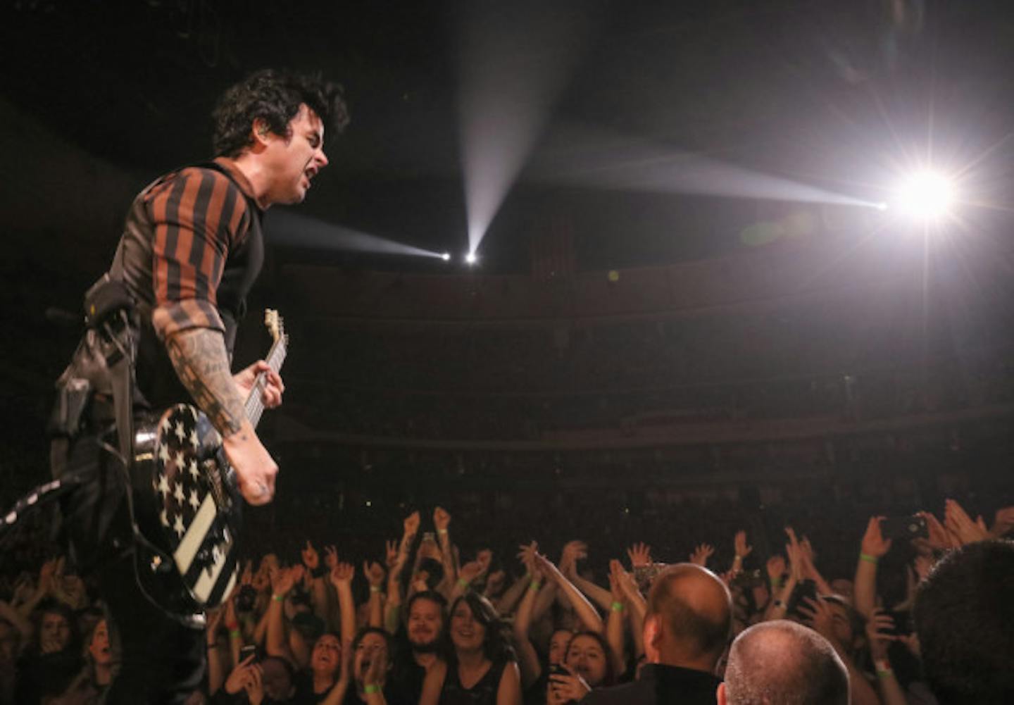 Billie Joe Armstrong has spent a lot of time in St. Paul, including when his band Green Day last played in town at Xcel Energy Center in 2017. / Star Tribune file