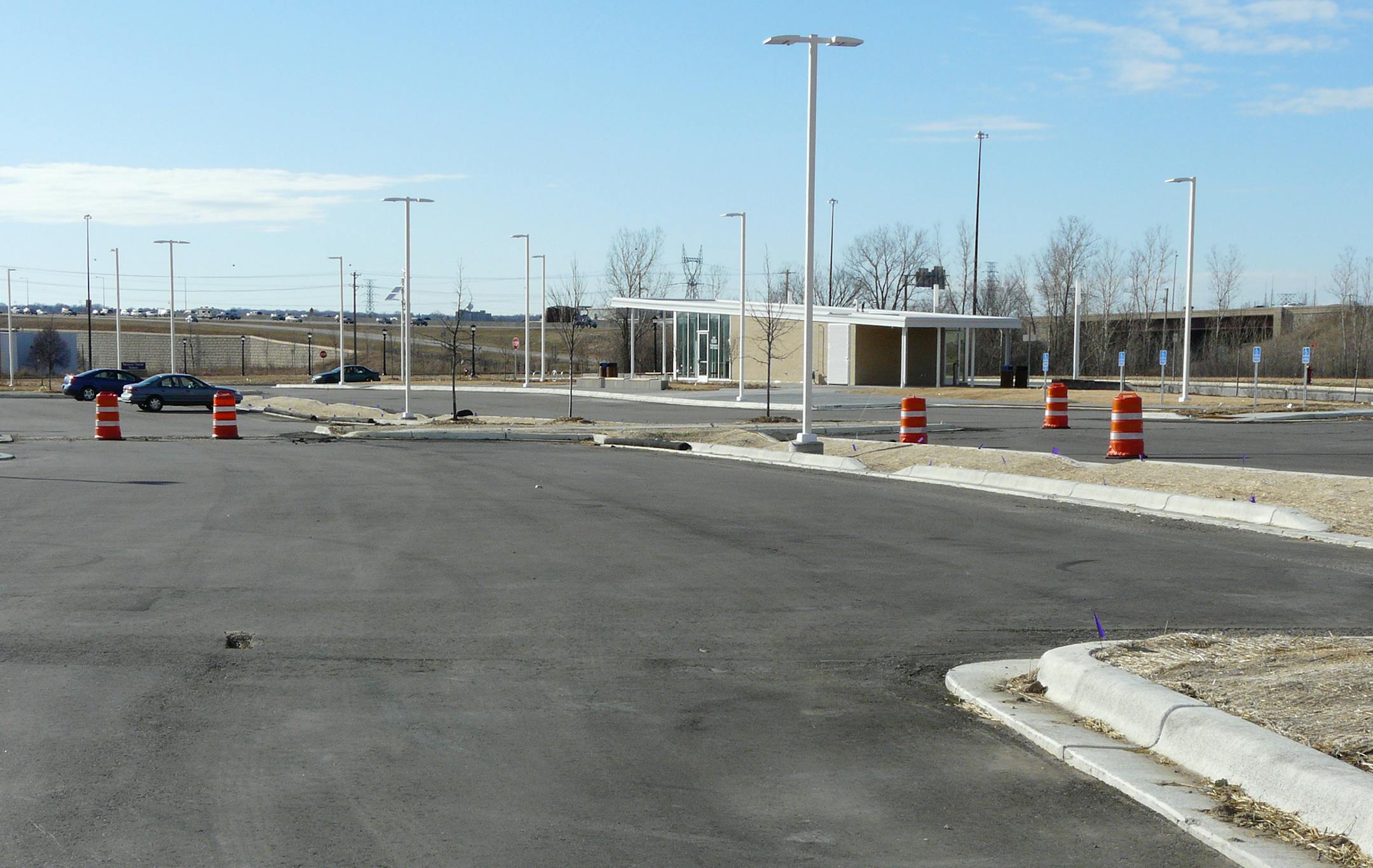 Redrock Transit Station, March 2015. Photo by David Peterson, david.a.peterson@startribune.com