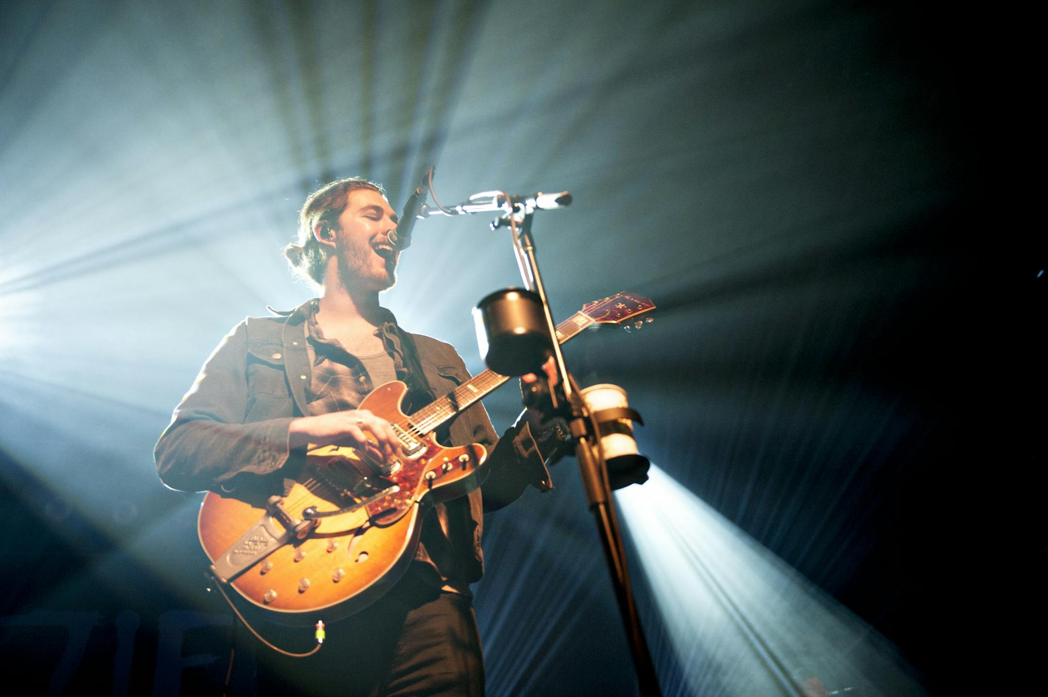 Hozier performs at First Avenue on Friday, Feb. 20, 2015.