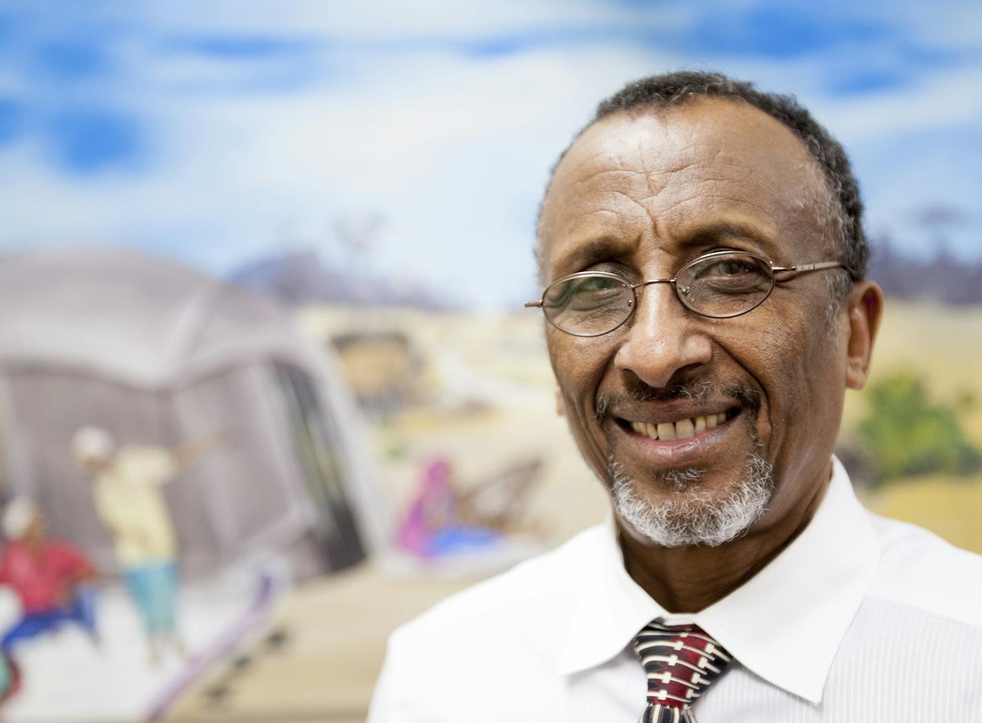 Osman Mohamed Ali, the director of the Somali Artifacts and Cultural Museum. ] Photo by Leslie Plesser ORG XMIT: MIN1403281425290335