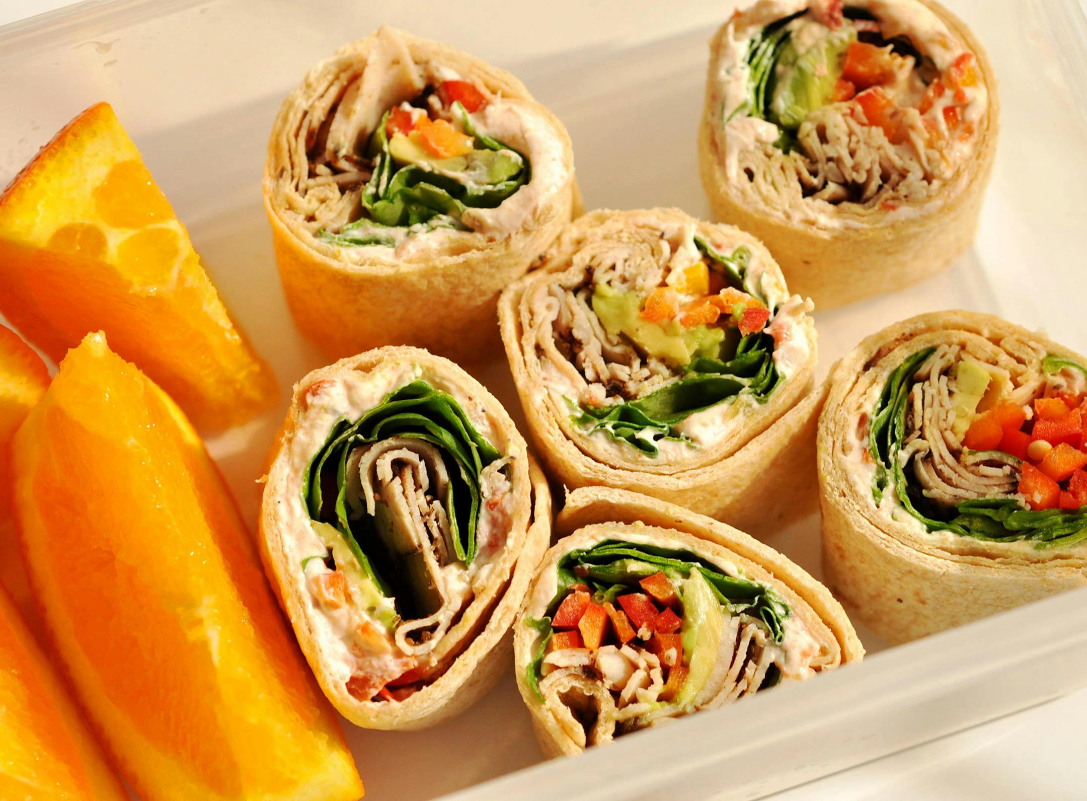 Tortilla Turkey Bites.