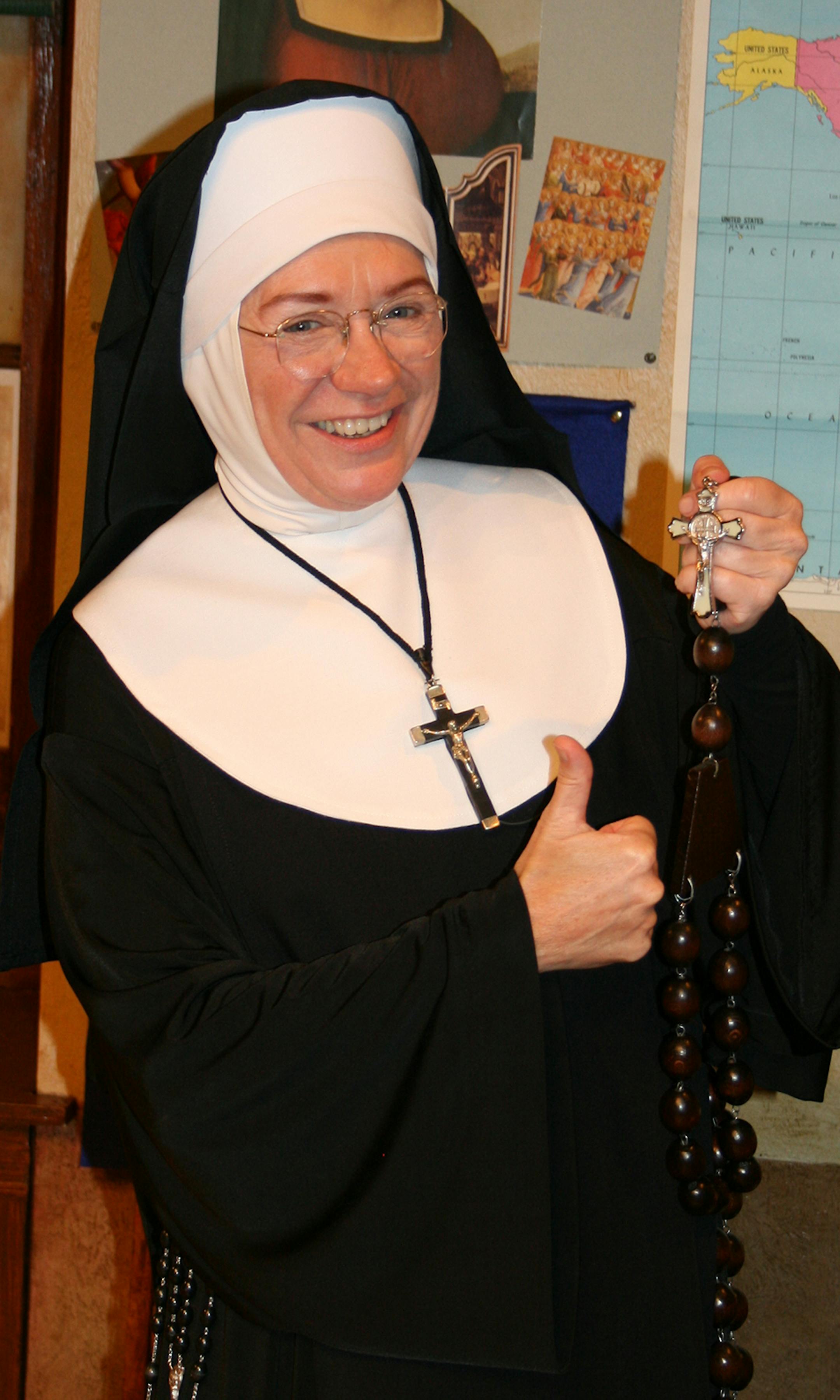 Entertainment Event, Inc Kimberly Richards as Sister in "Late Nite Catechism" at Plymouth Playhouse.