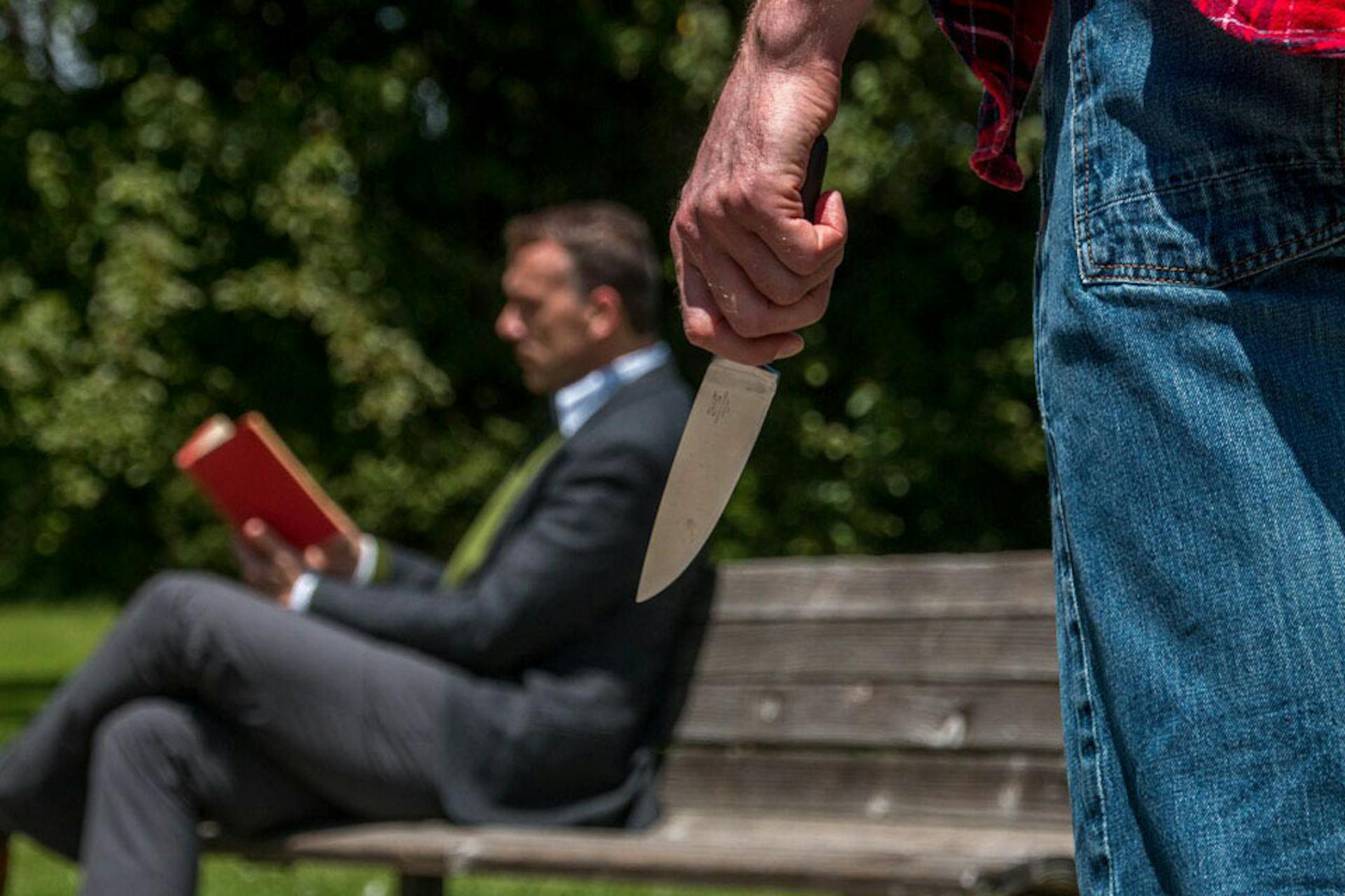 The Zoo Story (New Version)
By Mortimer Productions
Written by Edward Albee
Fringe Festival 2017
Photo provided