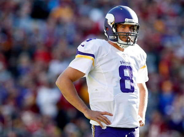 For the second week in a row, quarterback Sam Bradford played well enough to win even though the Vikings again got little going on the ground. ] CARLO