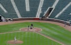 The Orioles and White Sox showed what a fanless baseball game looked like on April 29, 2015, at Camden Yards in Baltimore.