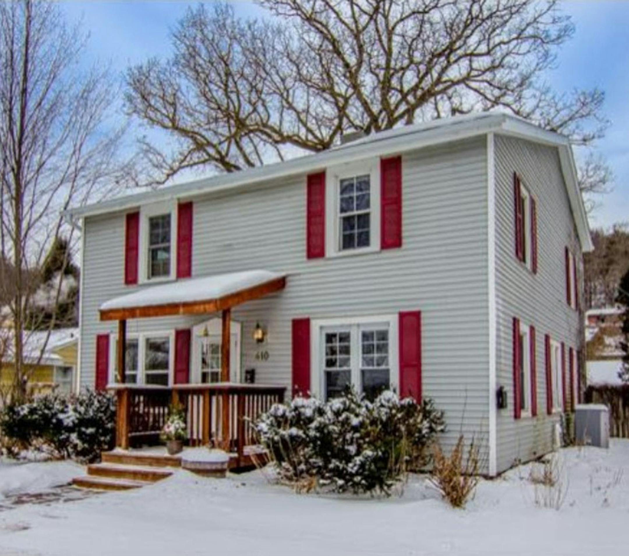 ... Bayport
Built in 1900, this five-bedroom, three-bath house has 3,048 finished square feet and features four bedrooms on one level, hardwood floors, walk-in closets, stainless steel kitchen appliances, full finished basement, deck, fenced yard and two-car, insulated detached garage. Listed by Patty Neeson, 651-247-5901, and Judy Craig, 651-303-1200, Edina Realty.