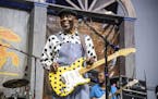 Buddy Guy performs at the New Orleans Jazz and Heritage Festival on Sunday, May 5, 2019, in New Orleans. (Photo by Amy Harris/Invision/AP)