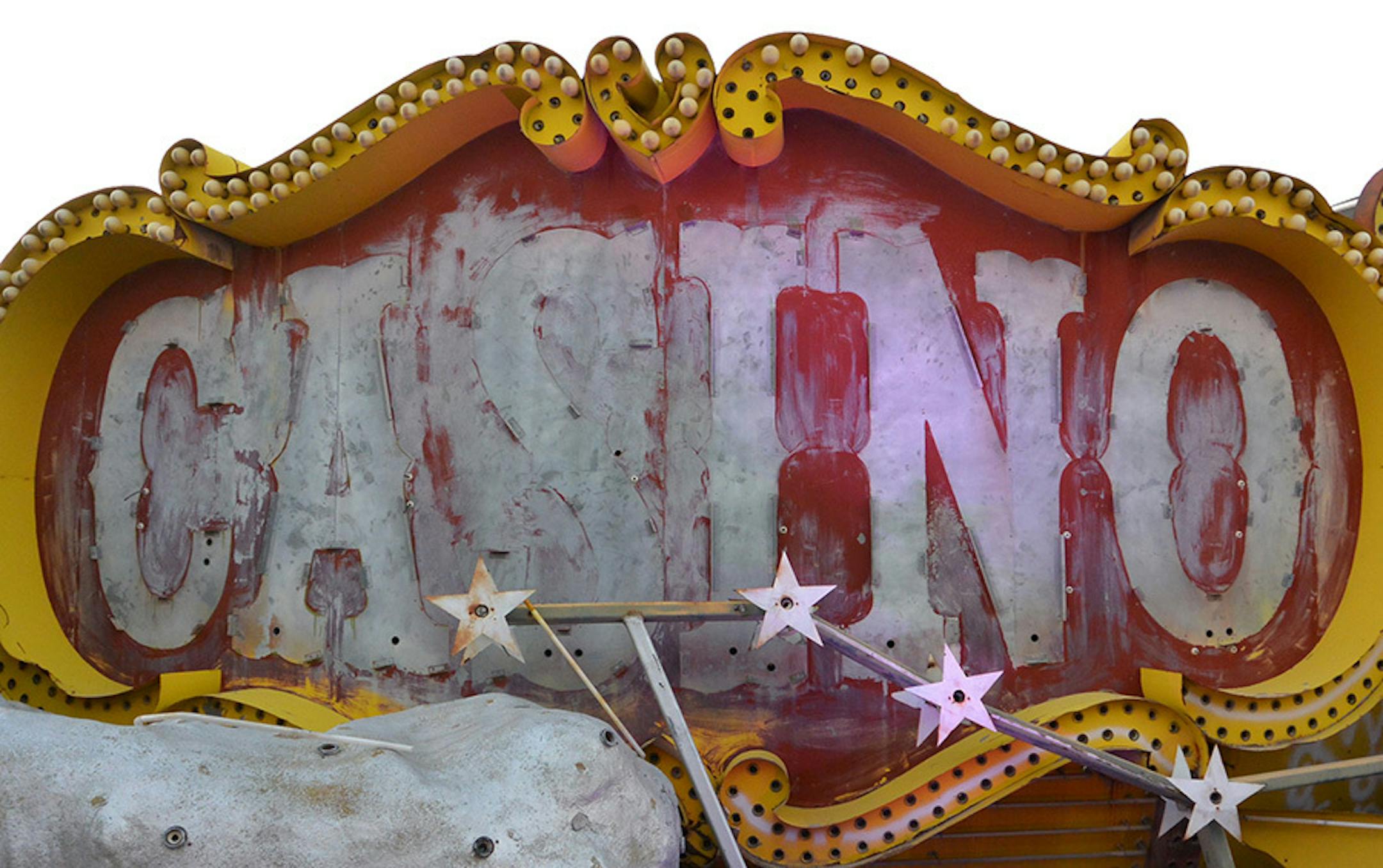 "A relic at the Neon Boneyard."
