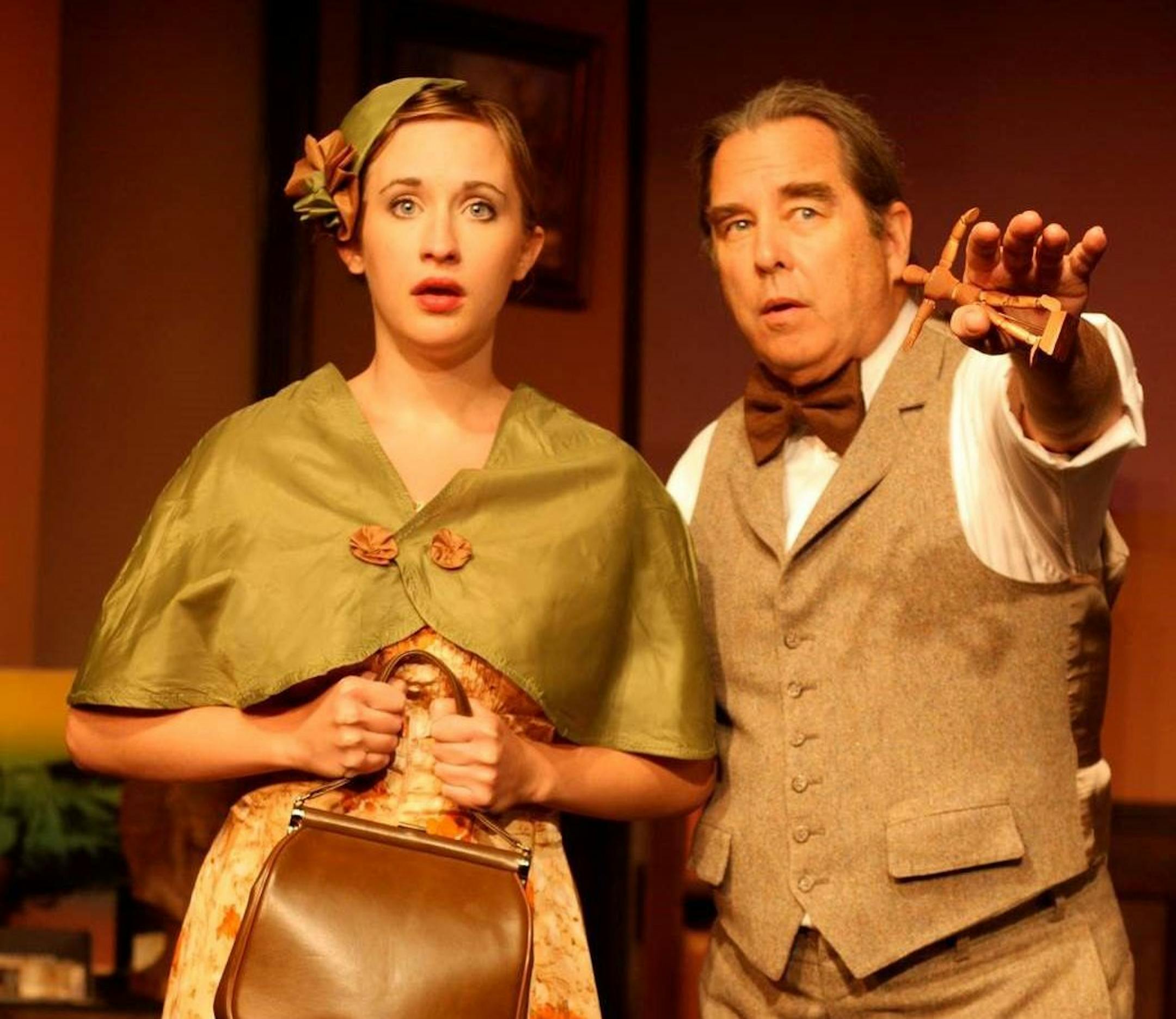 Emily and Beau Bridges in ìActing: The First Six Lessons.î (photo courtesy of Emily Bridges)