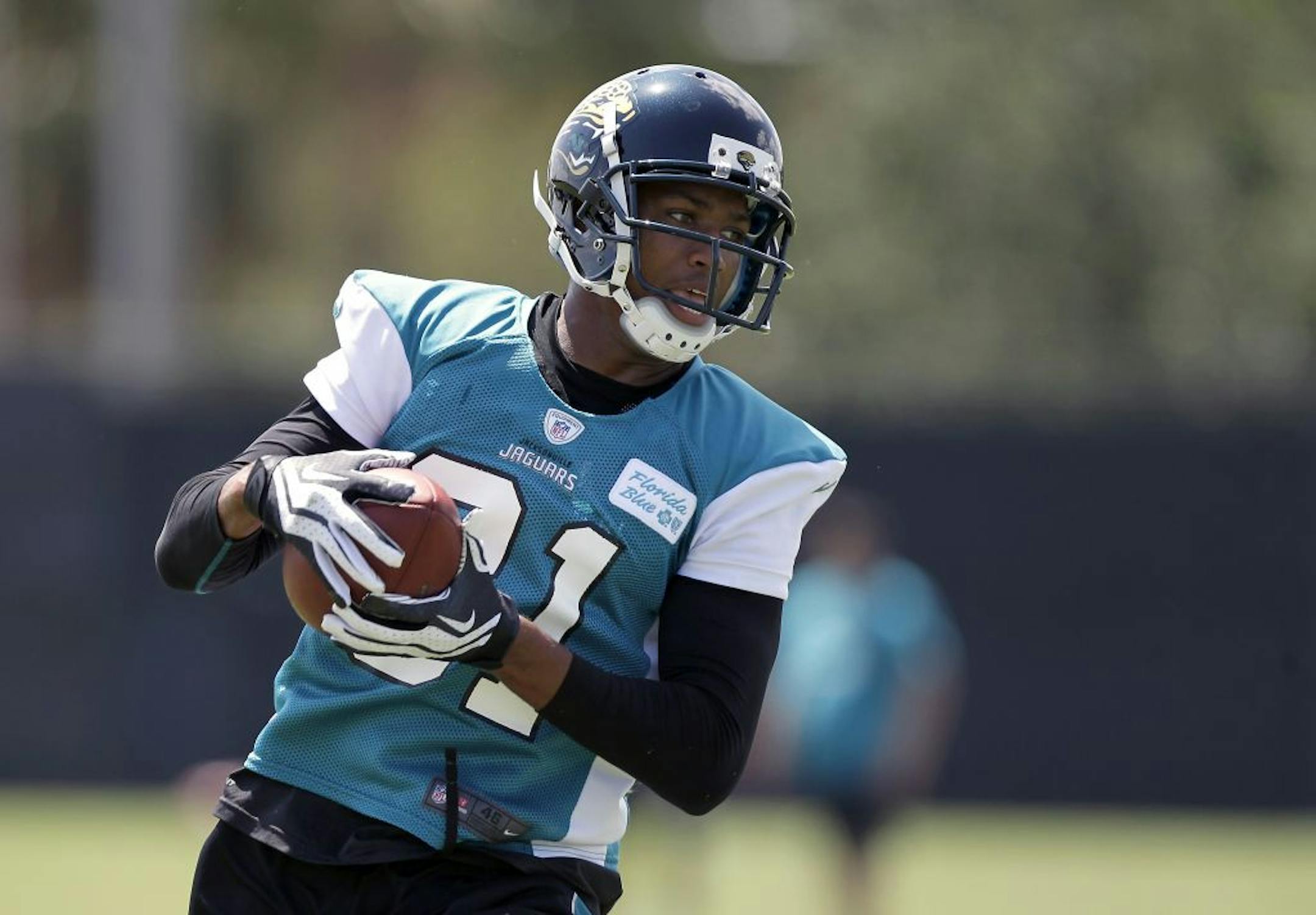 New Jaguars wide receiver Laurent Robinson averaged 15.9 yards on 54 receptions last season for Dallas and had 11 touchdown catches.