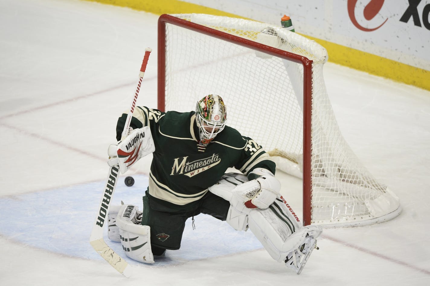 Minnesota Wild goalie Niklas Backstrom