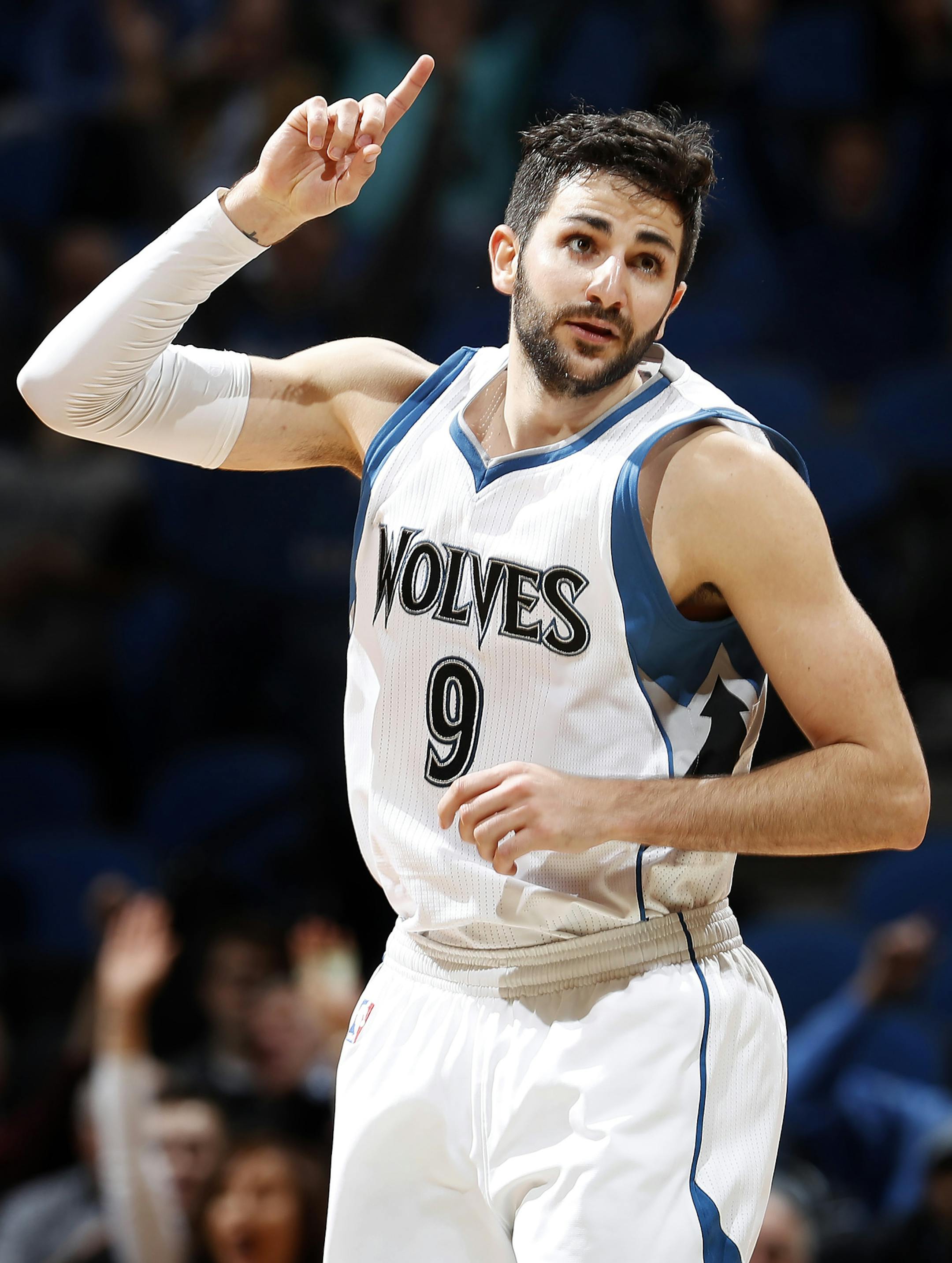 Dialing up another three-pointer came easily for Ricky Rubio, who shot 6-for-9 from long range and finished with 22 points.