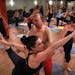 63 year-old 'downsized executive' Ken Schwieger who now packs them in three times a week to his yoga class, Close to his 1000th class since 2009 when 