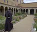 The Franciscan Monastery of the Holy Land in America, in Washington, D.C., is accessible via public transportation.