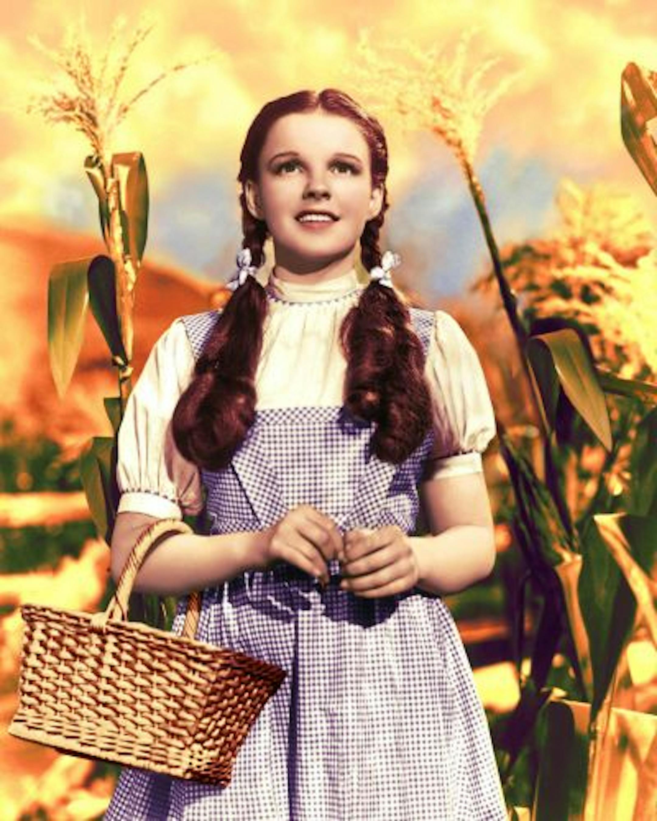 Judy Garland as Dorothy in "The Wizard of Oz," which is being screened with music by the Minnesota Orchestra.
