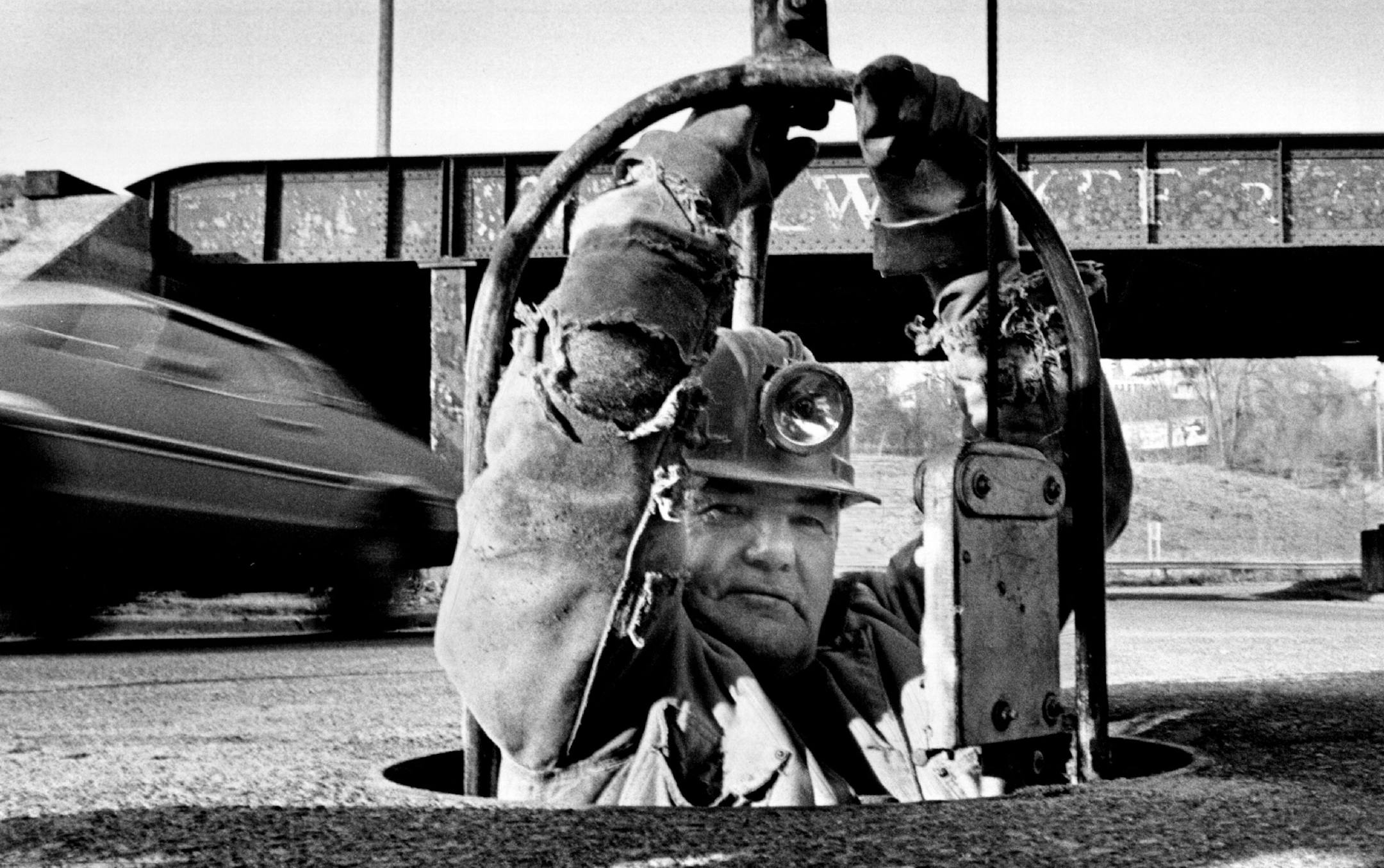 1987: Bill Meath emerged from a sewer beneath the streets of Saint Paul.