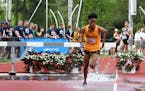 Obsa Ali will compete in the 3,000-meter steeplechase on Wednesday.