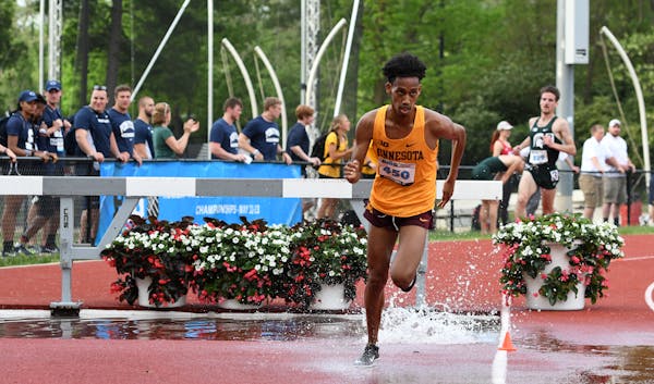 Obsa Ali will compete in the 3,000-meter steeplechase on Wednesday.