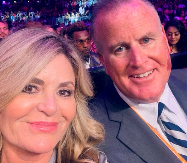 Boxing promoters Tom Brown and Sandi Goossen-Brown were in attendance when boxer Aidos Yerbossynuly was severely injured at the Armory on Nov. 5. “W