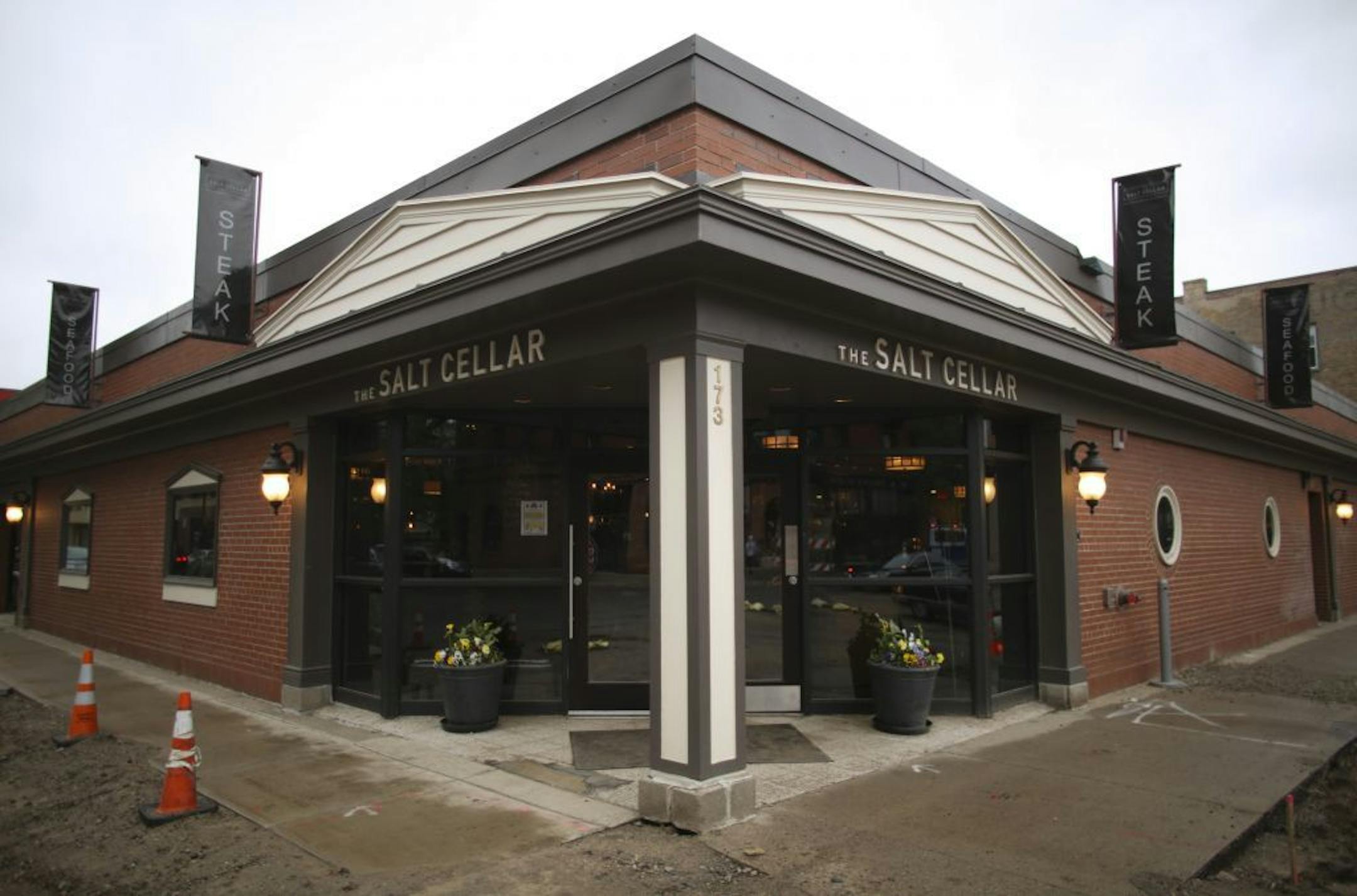 Exterior of Salt Cellar.