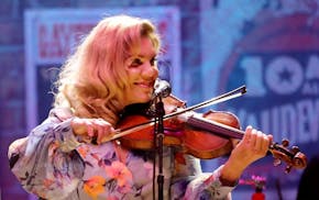 Alison Krauss in concert Friday, Aug. 2, 2019, at Target Center in Minneapolis, MN.