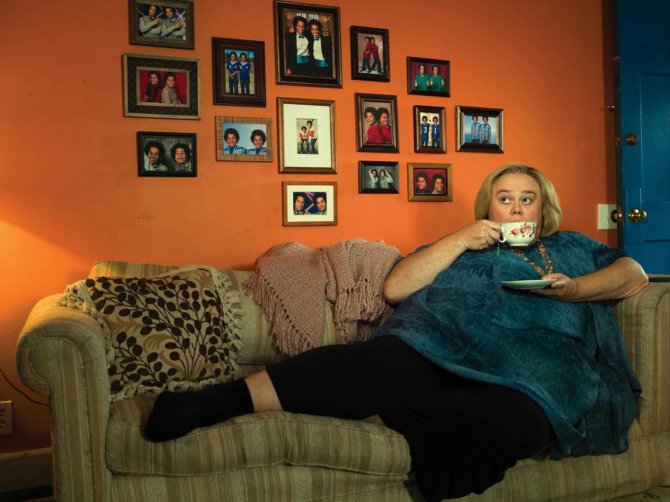 BASKETS — Pictured: Louie Anderson as Christine Baskets. CR: Frank Ockenfels/FX.