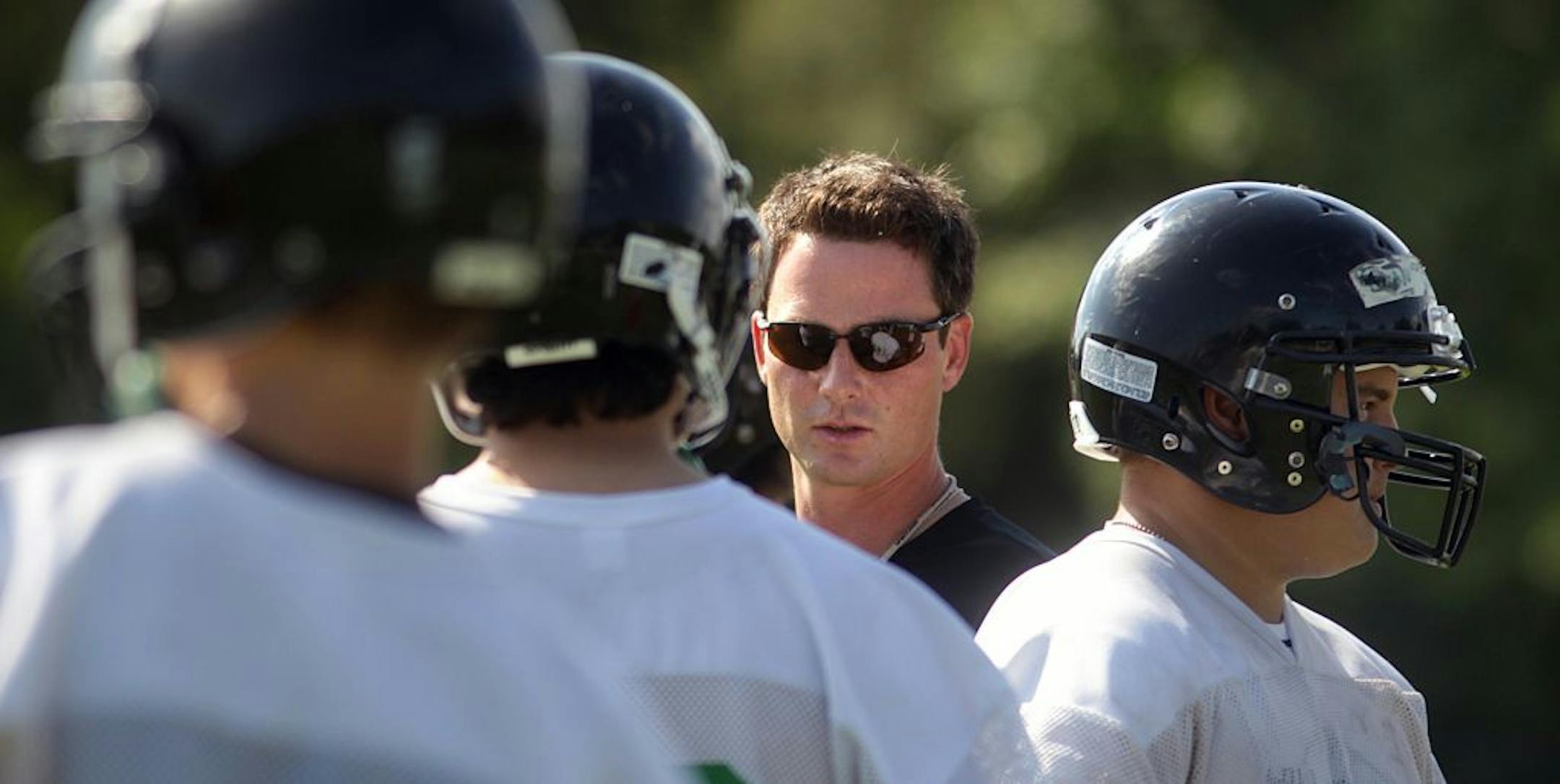 Hill-Murray football coach Brooks Bollinger has the Pioneers in the state tournament for the first time since 1987.