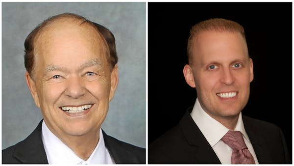 Glen Taylor (left) and Meyer Orbach (right) are in a legal dispute over whether or not Taylor is selling the Timberwolves and Lynx.