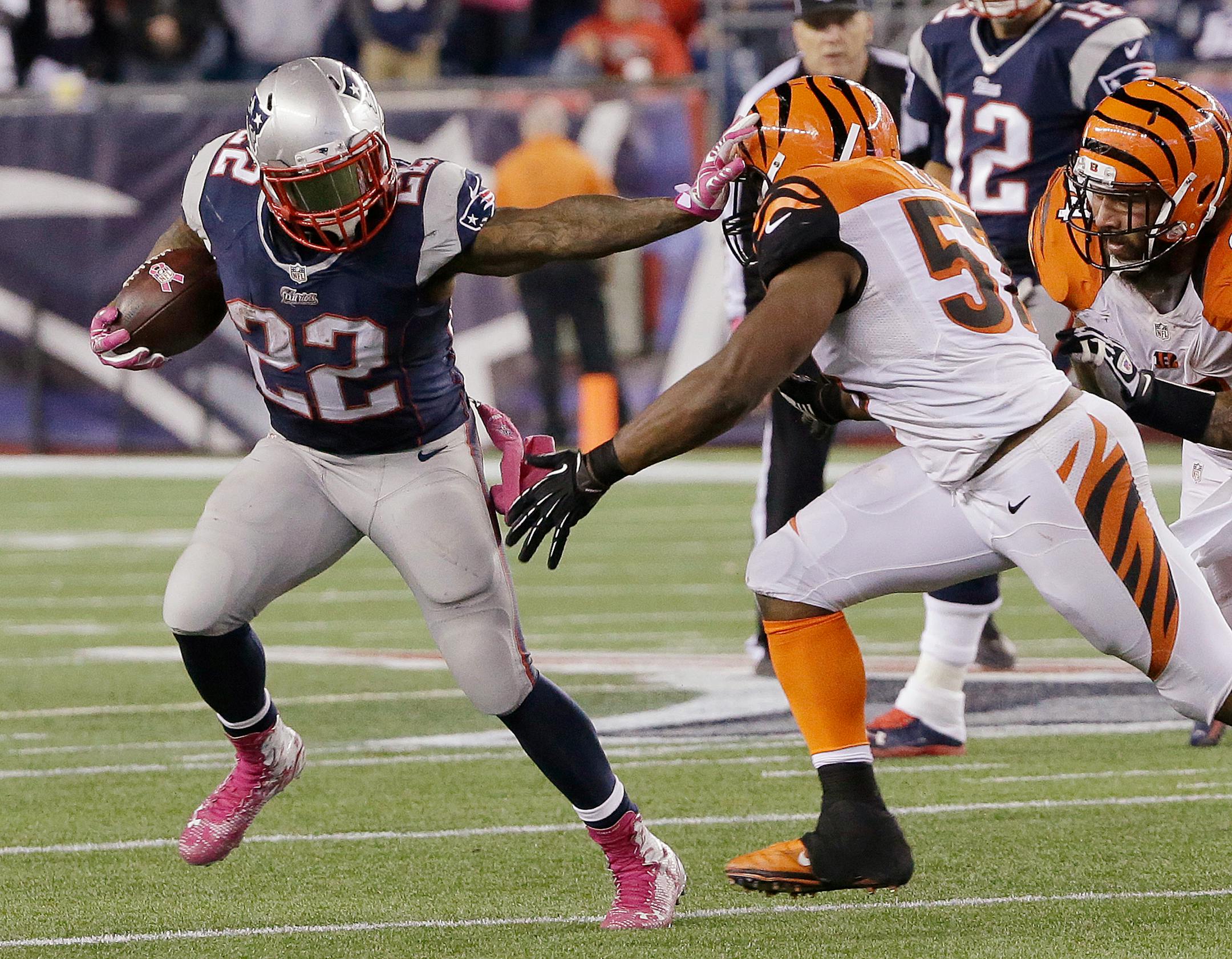 Stevan Ridley (22)
