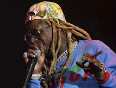 Lil Wayne performed at Soundset at the Minnesota State Fairgrounds on May 26, 2019.
