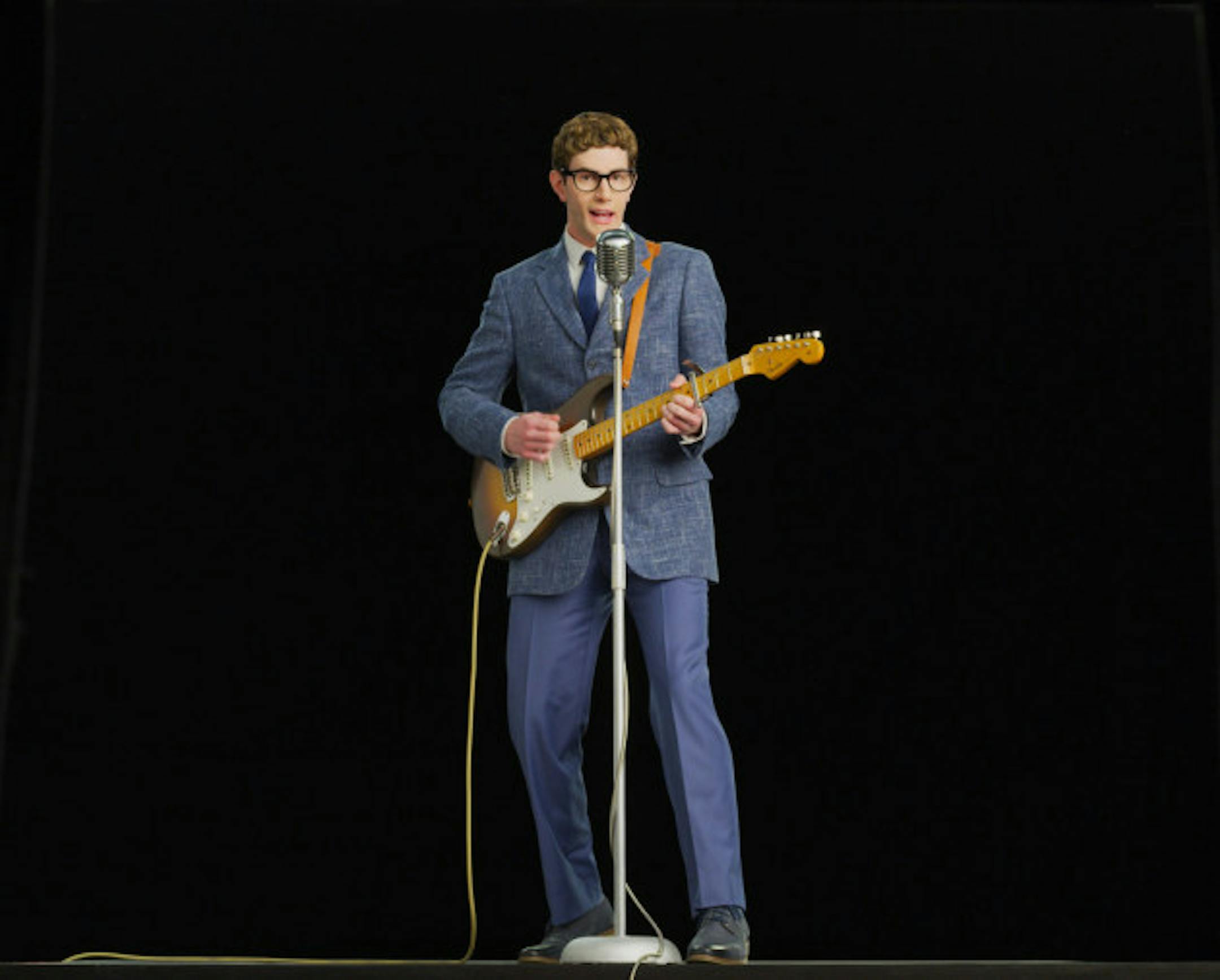 Buddy Holly's hologram/ Photo by Base Hologram Entertainment