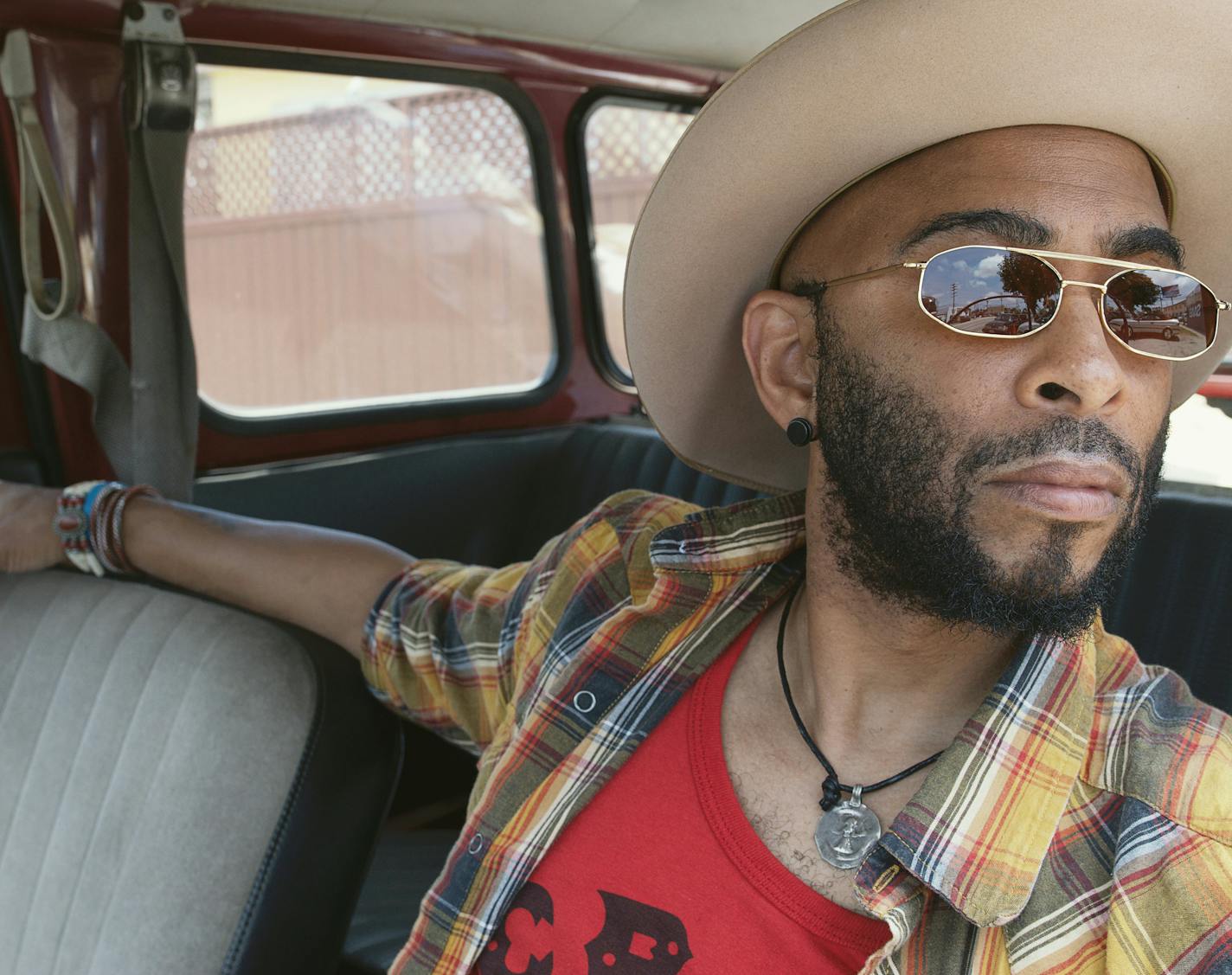 Press photo of Andre Cymone, by Katherine Copeland Anderson