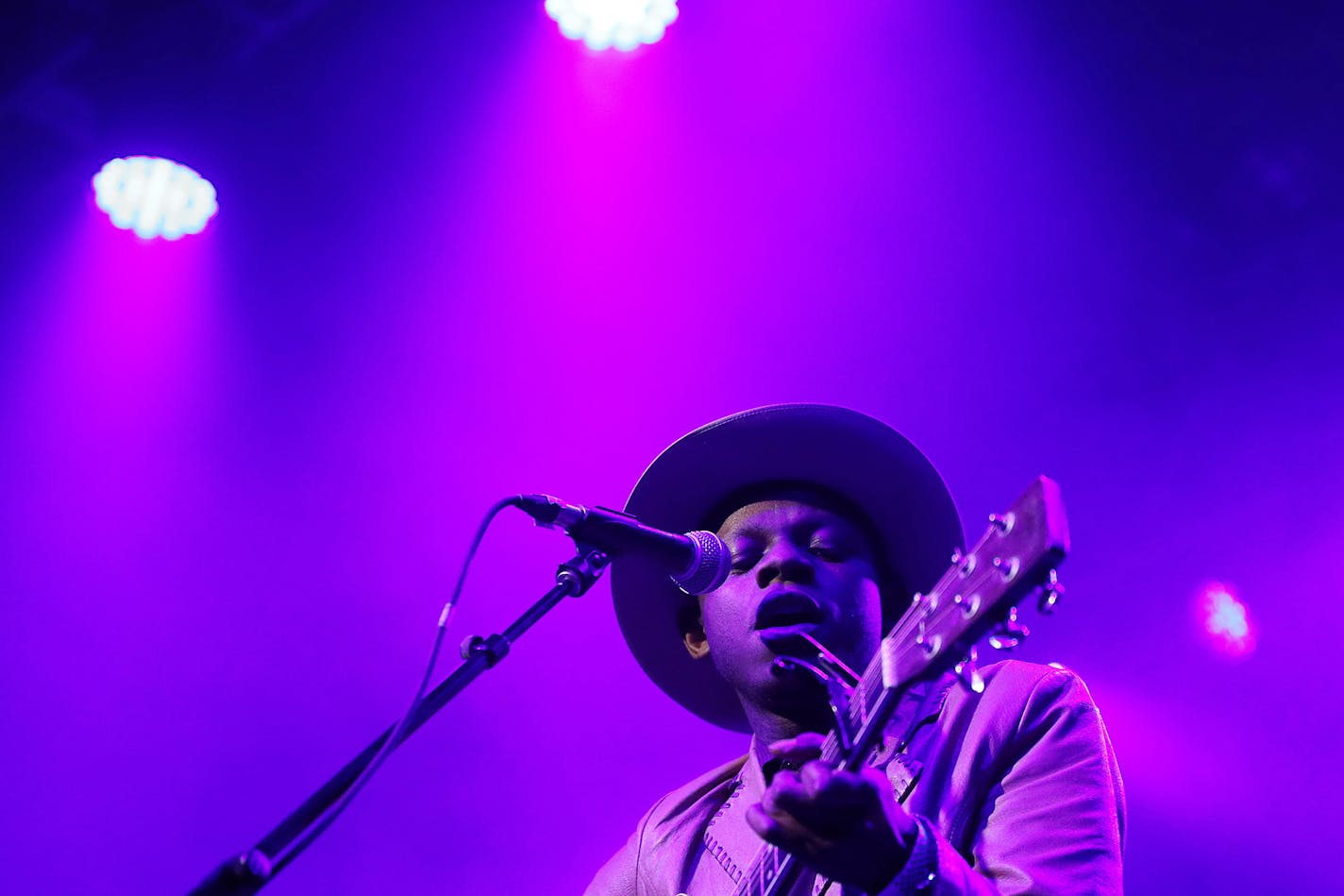 Local newcomer Jay Smart played Friday night. ] ANTHONY SOUFFLE &#x2022; anthony.souffle@startribune.com Concert review of 89.3 the Current's 12th annual birthday party Friday, Jan. 27, 2017 at First Avenue in Minneapolis. Acts included Jay Smart, Black Market Brass, Strand of Oaks, the band Joseph, and Jeremy Messersmith.