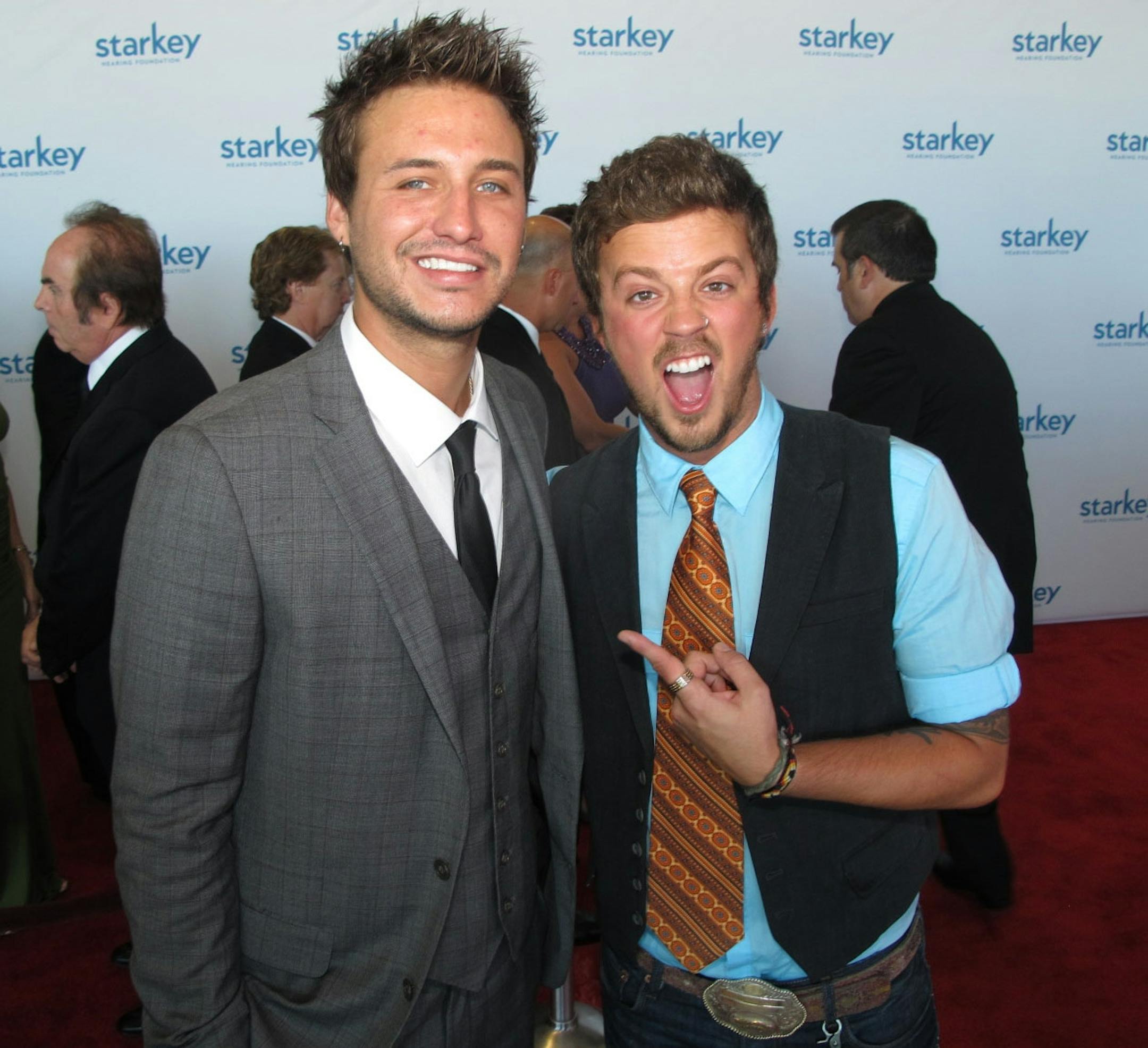 Sara Glassman, sglassman@startribune.com Eric Gunderson and Stephen Barker Liles of Love and Theft. Starkey Hearing Foundation's So the World May Hear Gala at RiverCentre in St. Paul.
