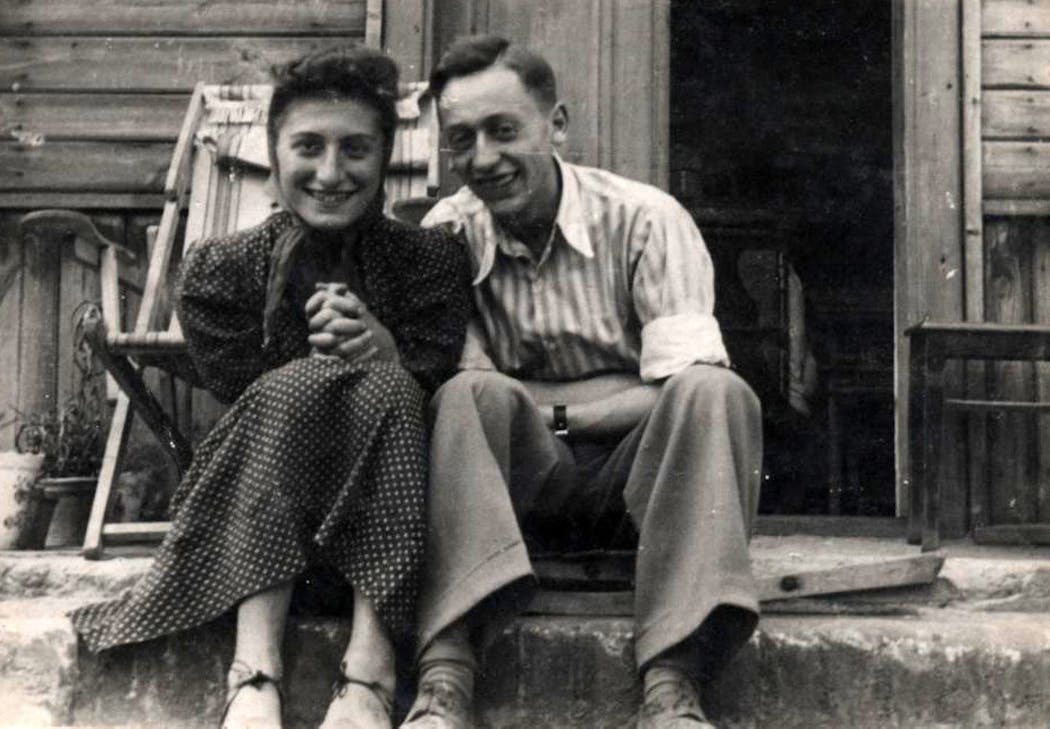 Dora and Jules Zaidenweber in Poland’s Radom ghetto, 1941.