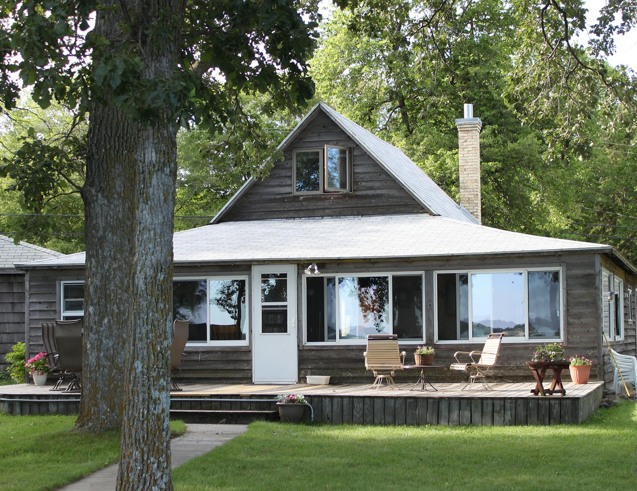 Poe family cabin near Detroit Lakes, Minn., for Outdoors Weekend.