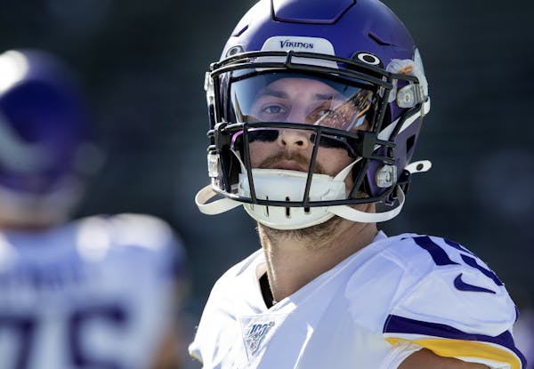 Wide receiver Adam Thielen turned his spring tryout into a roster spot and eventual stardom with the Vikings. Free agents this year won't have the sam
