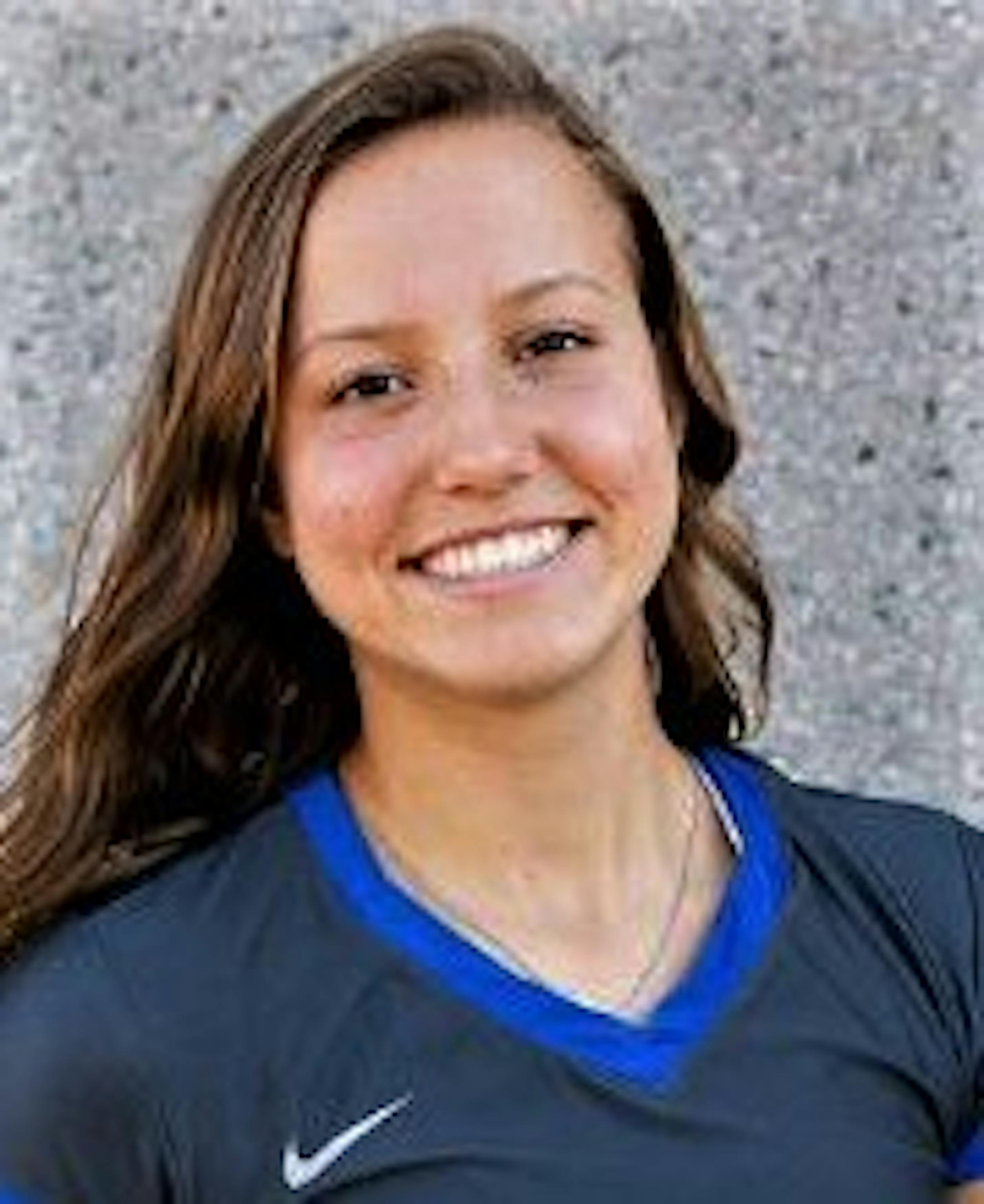 Halle Bemmels, LeSueur-Henderson volleyball, jr., 2019-20