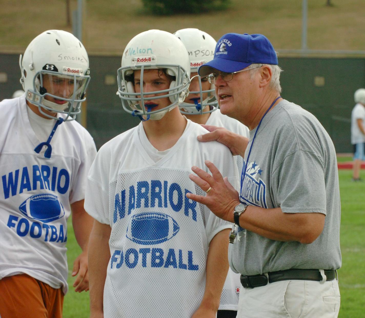 A few days before Tracy Claeys was fired, Brainerd coach Ron Stolski (right, 2007 photo), on behalf of the Minnesota Football Coaches Association (MFCA) Executive Committee, sent an e-mail to University of Minnesota athletic director Mark Coyle in support of Claeys.