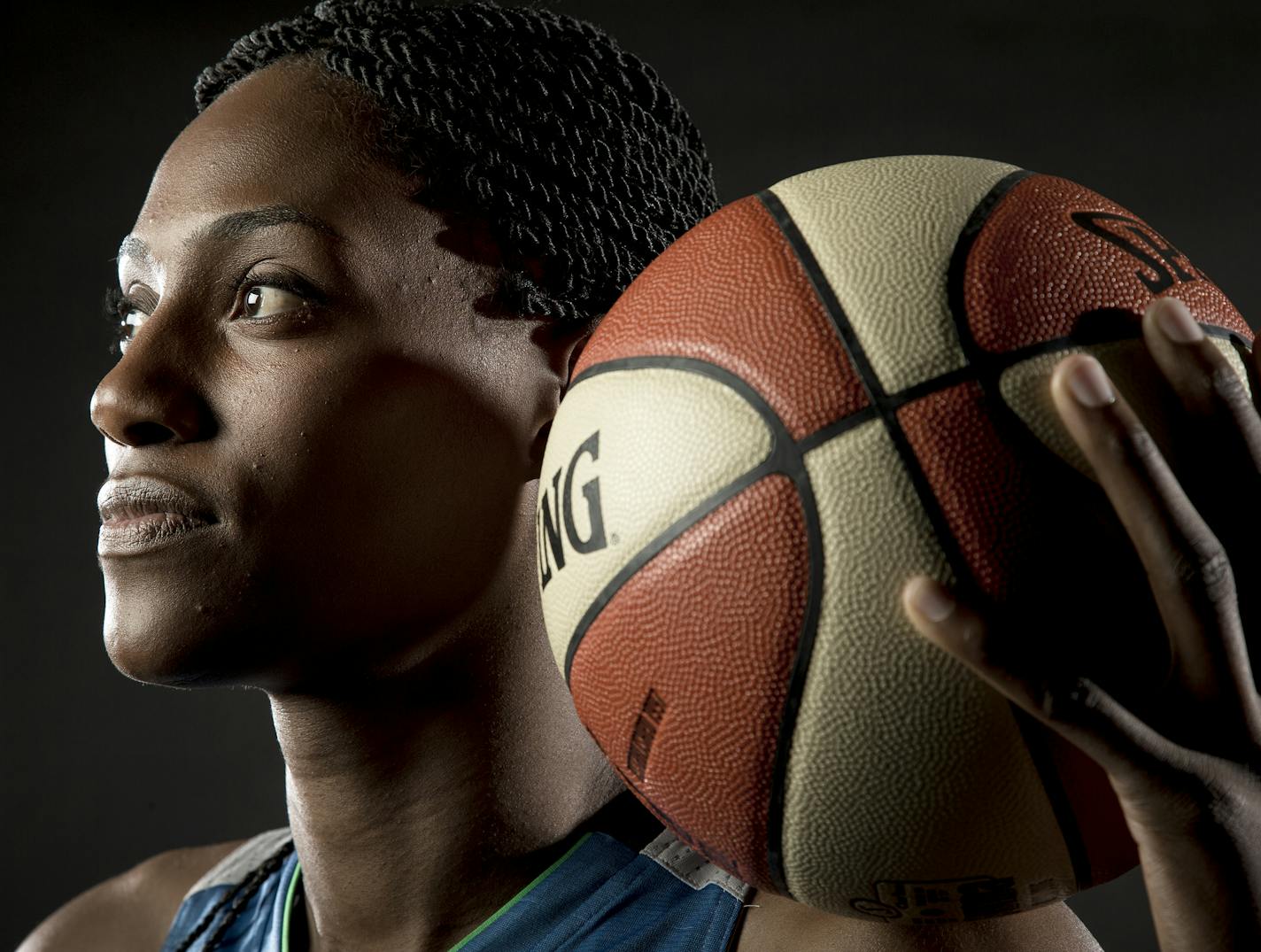 Minnesota Lynx Sylvia Fowles. ] CARLOS GONZALEZ cgonzalez@startribune.com - May 2, 2016, Minneapolis, MN, WNBA, Minnesota Lynx Media Day