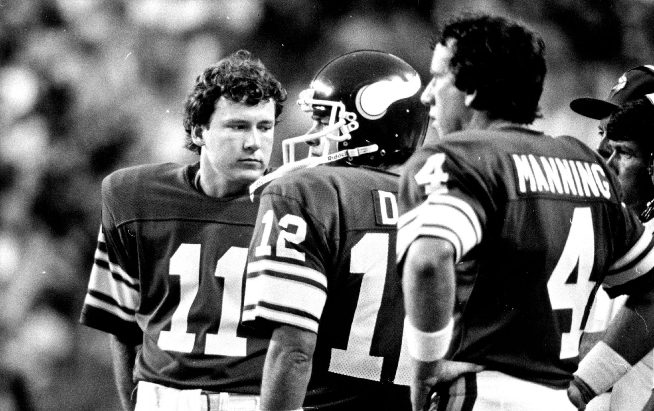 November 6, 1983 Wade Wilson, Steve Dils, Archie Manning David Brewster, Minneapolis Star Tribune