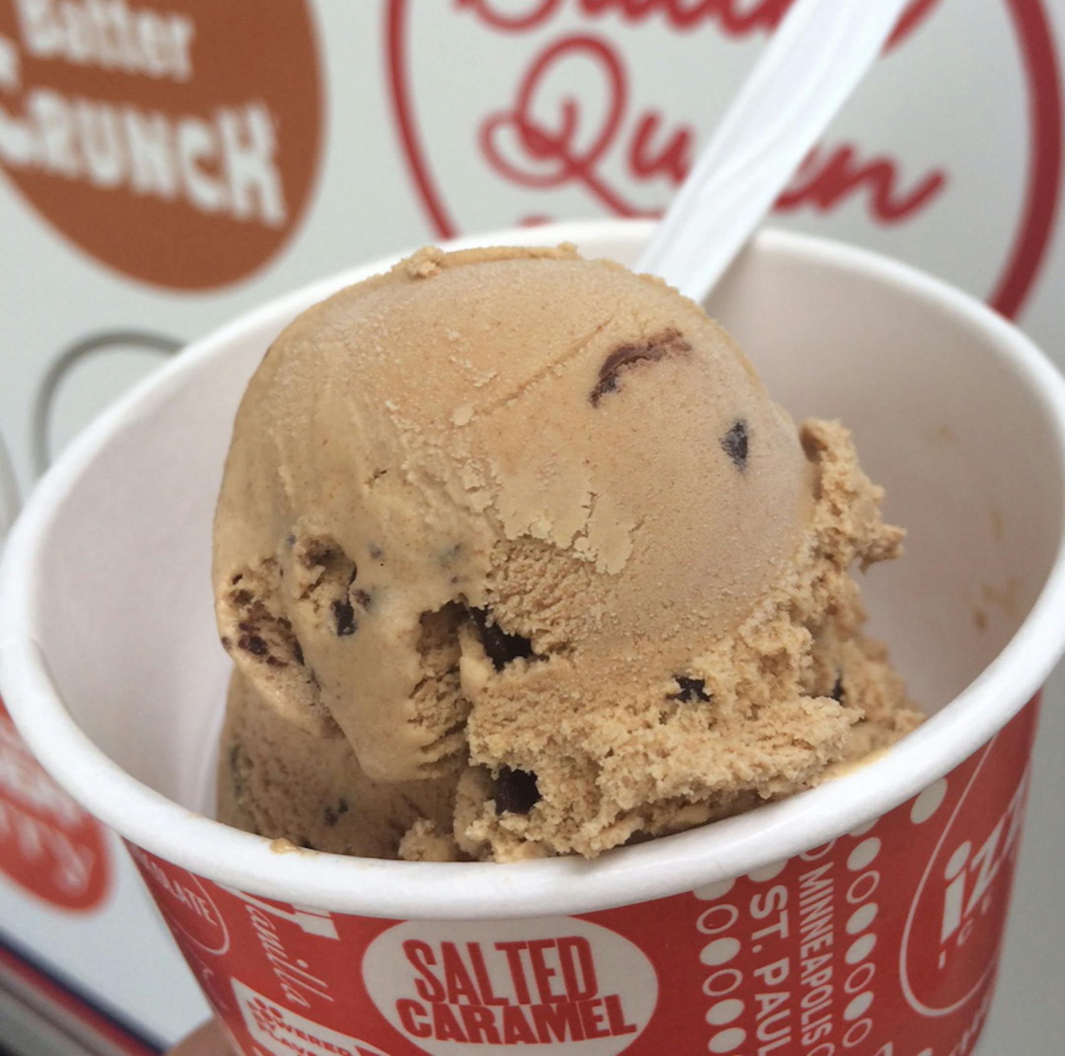 Butter Queen Coffee Ice Cream at Hamline Church Dining Hall