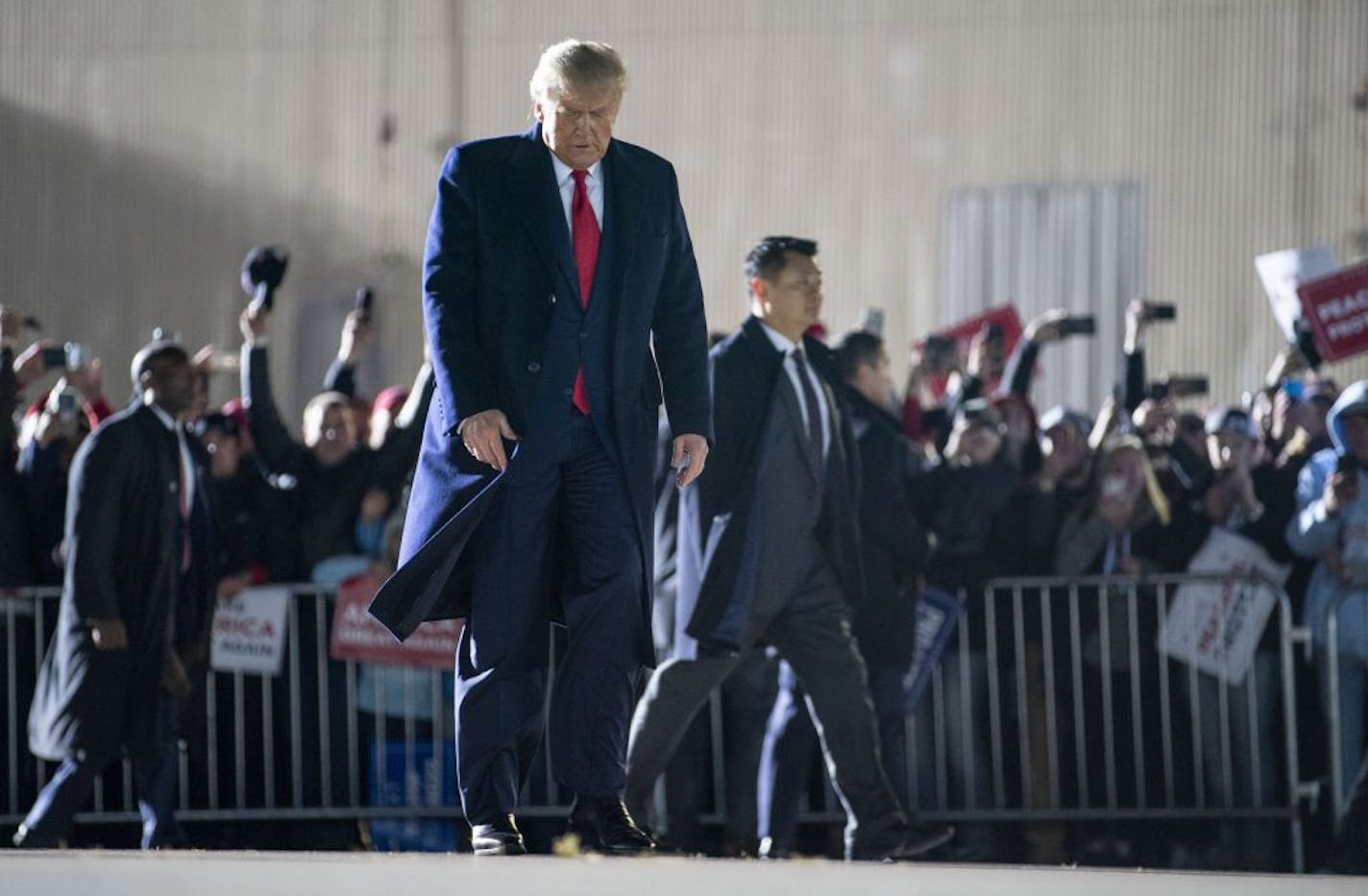 President Trump visited Duluth on Wednesday September 30, 2020, as one of multiple campaign stops in Minnesota that day. Just over a day later, the president announced that he tested positive for the coronavirus.